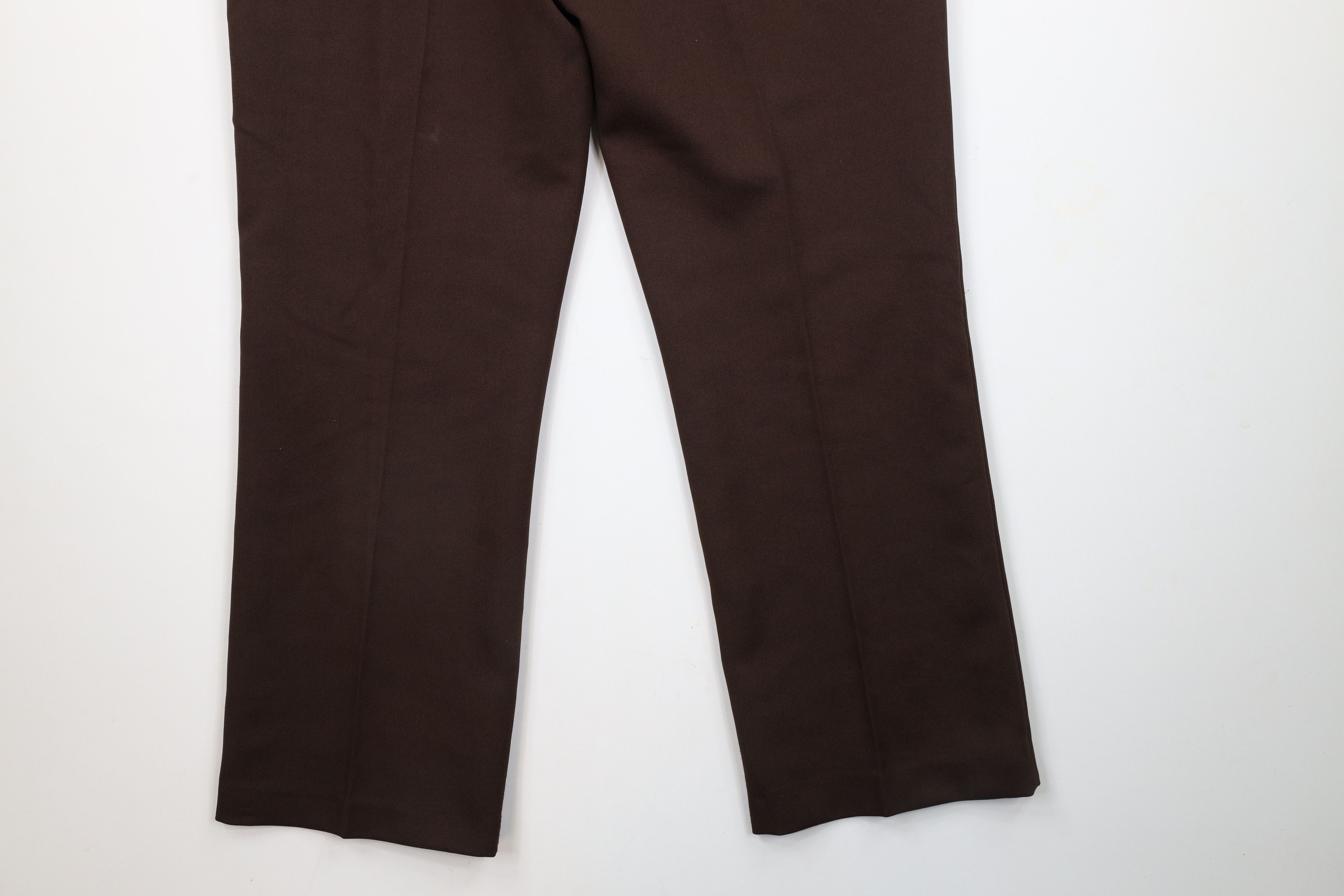 Vintage Vintage 70s Streetwear Wide Leg Bell Bottoms Pants Brown USA Size US 36 / EU 52 - 12 Thumbnail