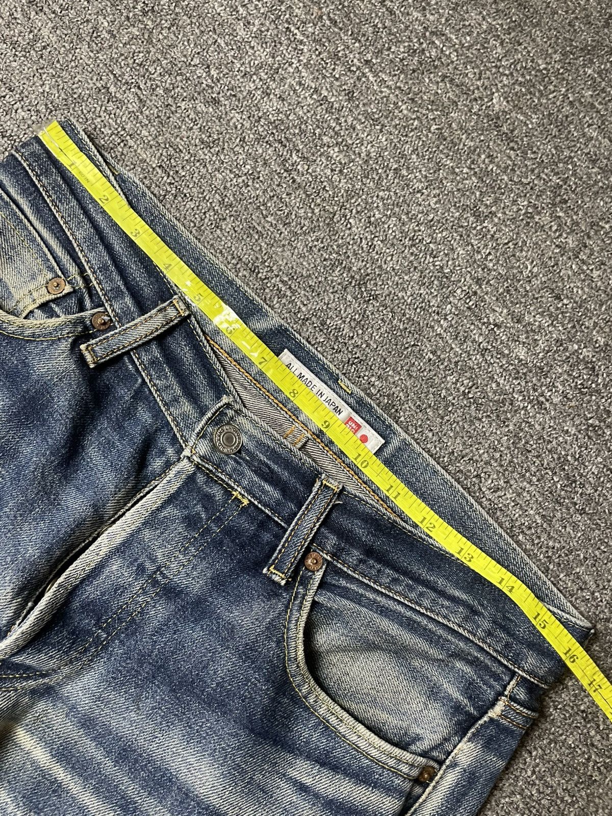 Japanese Brand × Uniqlo UNIQLO Distressed Denim Ripped Jeans (93) Size US 32 / EU 48 - 10 Thumbnail