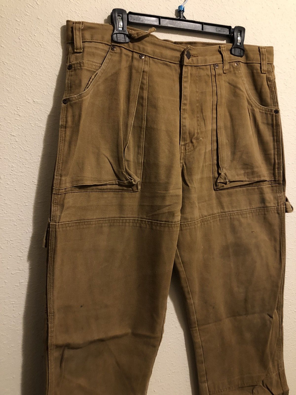 Dickies × Vintage Vintage Dickies Faded Baggy Double Knee Carpenter Jeans Size US 36 / EU 52 - 2 Thumbnail