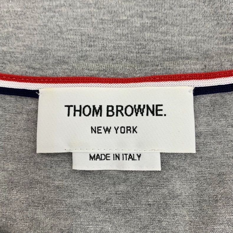 Thom Browne Thom Browne Round collar short sleeves Size US XL / EU 56 / 4 - 6 Thumbnail