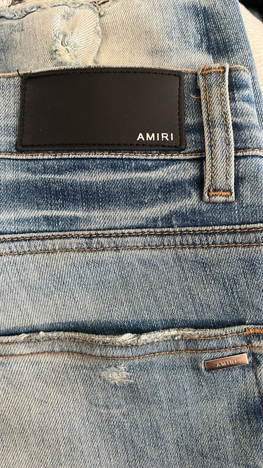 Amiri AMIRI Crystal Thrasher Distressed Skinny Size US 30 / EU 46 - 4 Thumbnail