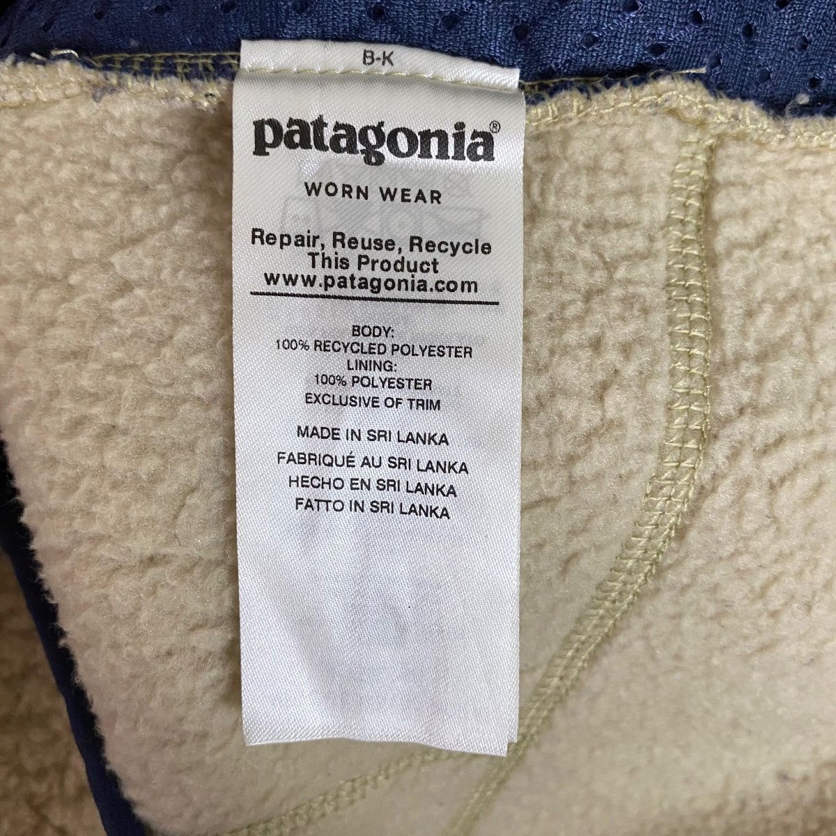 Patagonia × Vintage Vintage Patagonia Mountain Hiking Sherpa Full Zipper Fleece Size US XS / EU 42 / 0 - 9 Thumbnail