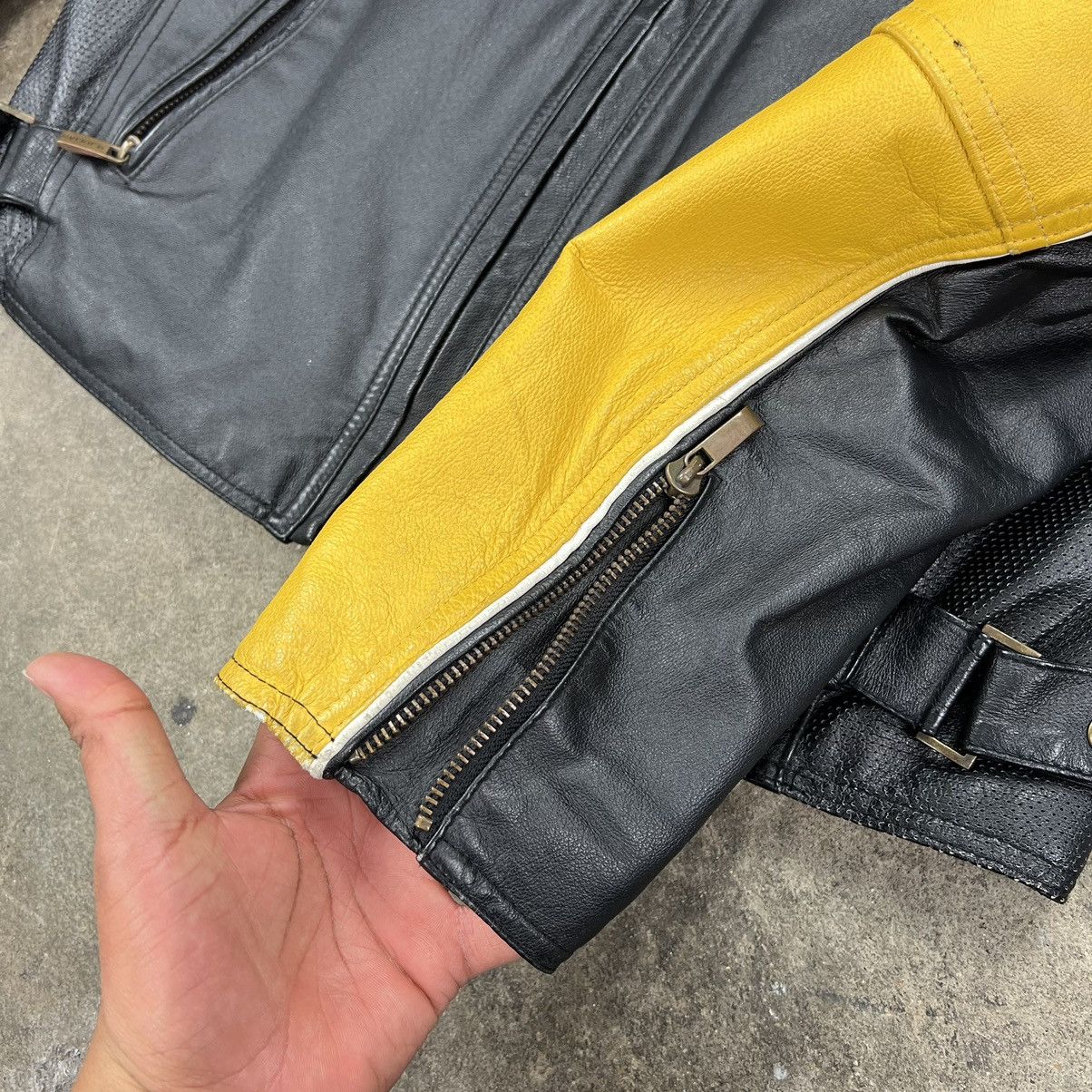 Vintage × Wilsons Leather Black and Yellow Wilson’s Leather Jacket Size US L / EU 52-54 / 3 - 4 Thumbnail