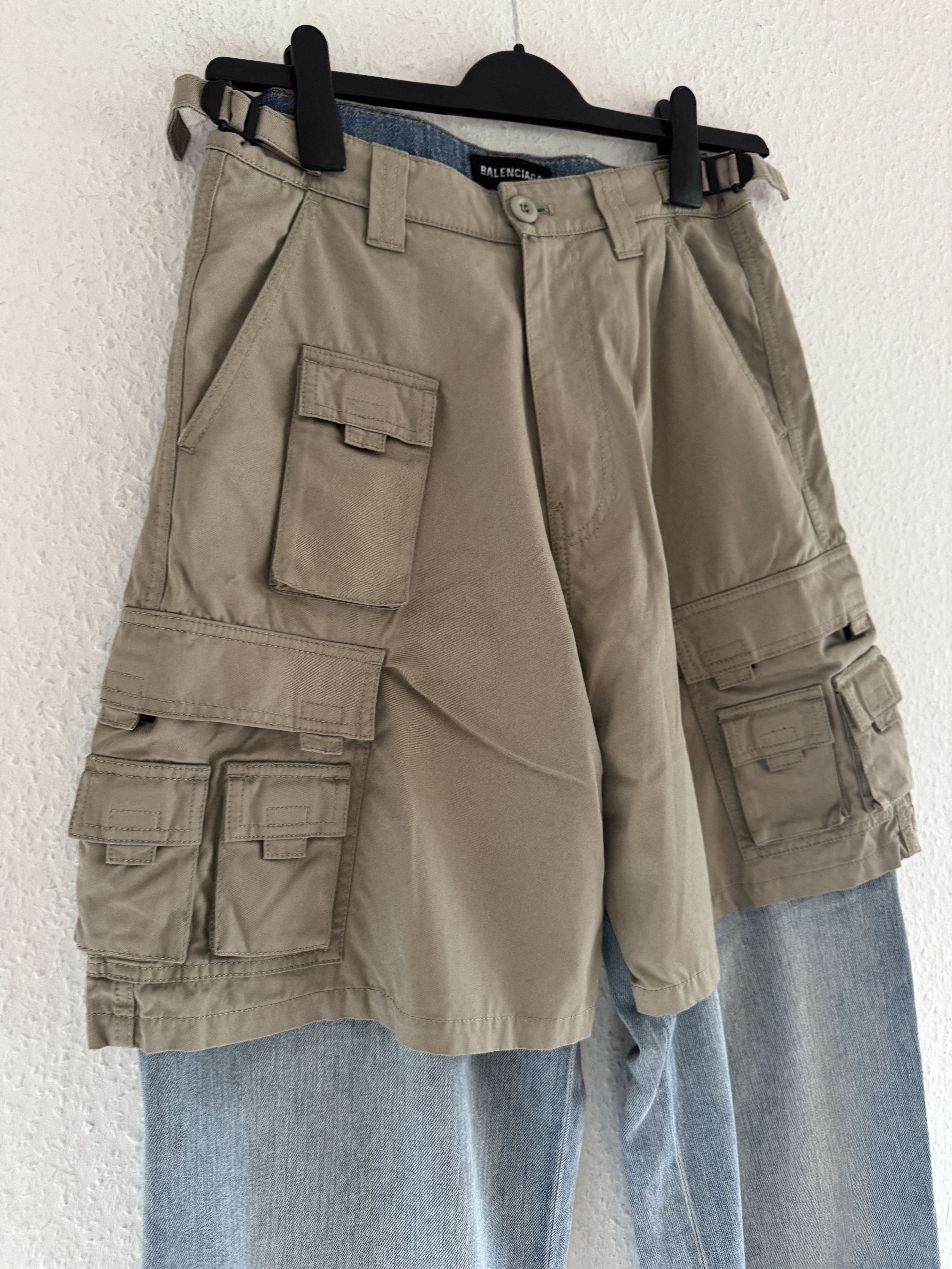 Balenciaga FW21 Afterworld Hybrid Panel Distressed Denim Size US 28 / EU 44 - 5 Thumbnail
