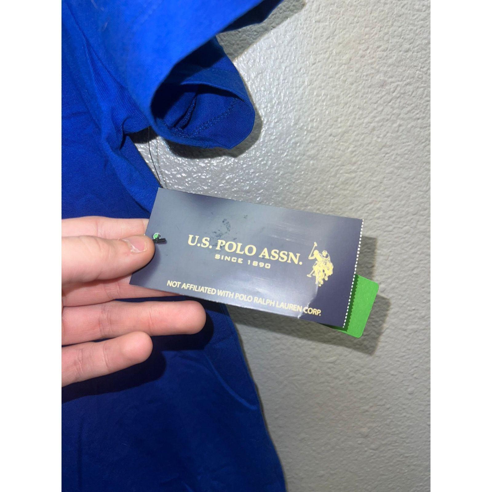 U.S. Polo Assn. US Polo Assn Blue Shirt Tee Small Pony NWT Tee Medium Size US M / EU 48-50 / 2 - 4 Thumbnail