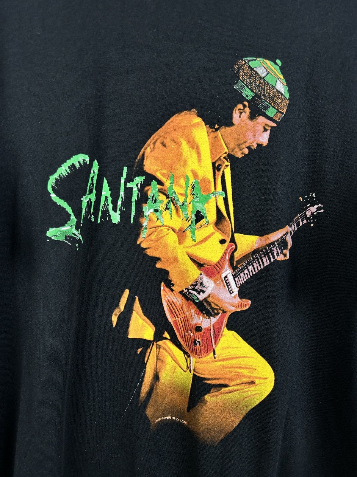 Band Tees Vintage 1999 Carlos Santana Supernatural 00 Tour T-Shirt Size US XL / EU 56 / 4 - 2 Thumbnail