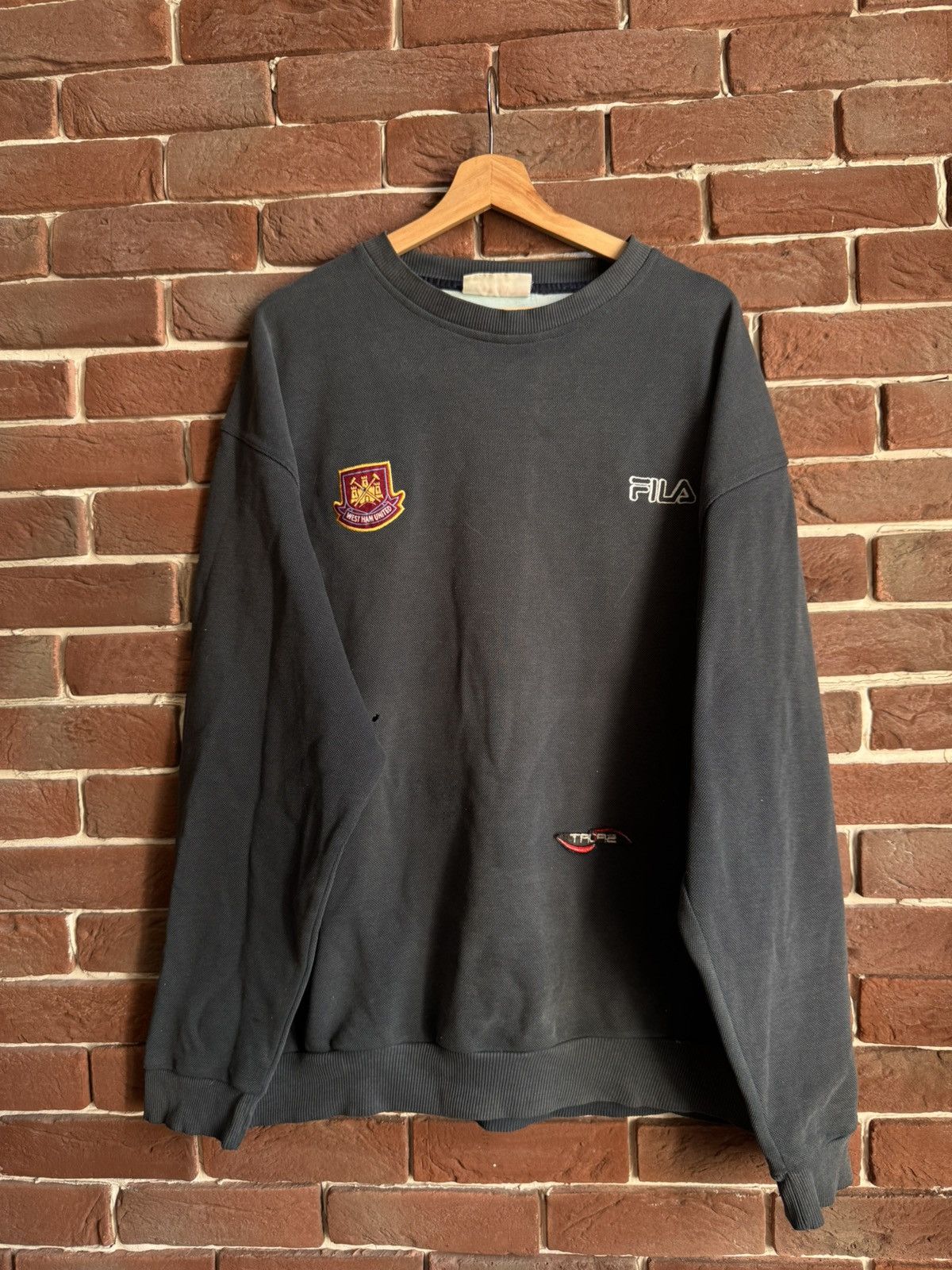 Fila Vintage Fila West Ham United Sweater 90s Pullover Football Size US XXL / EU 58 / 5 - 1 Thumbnail
