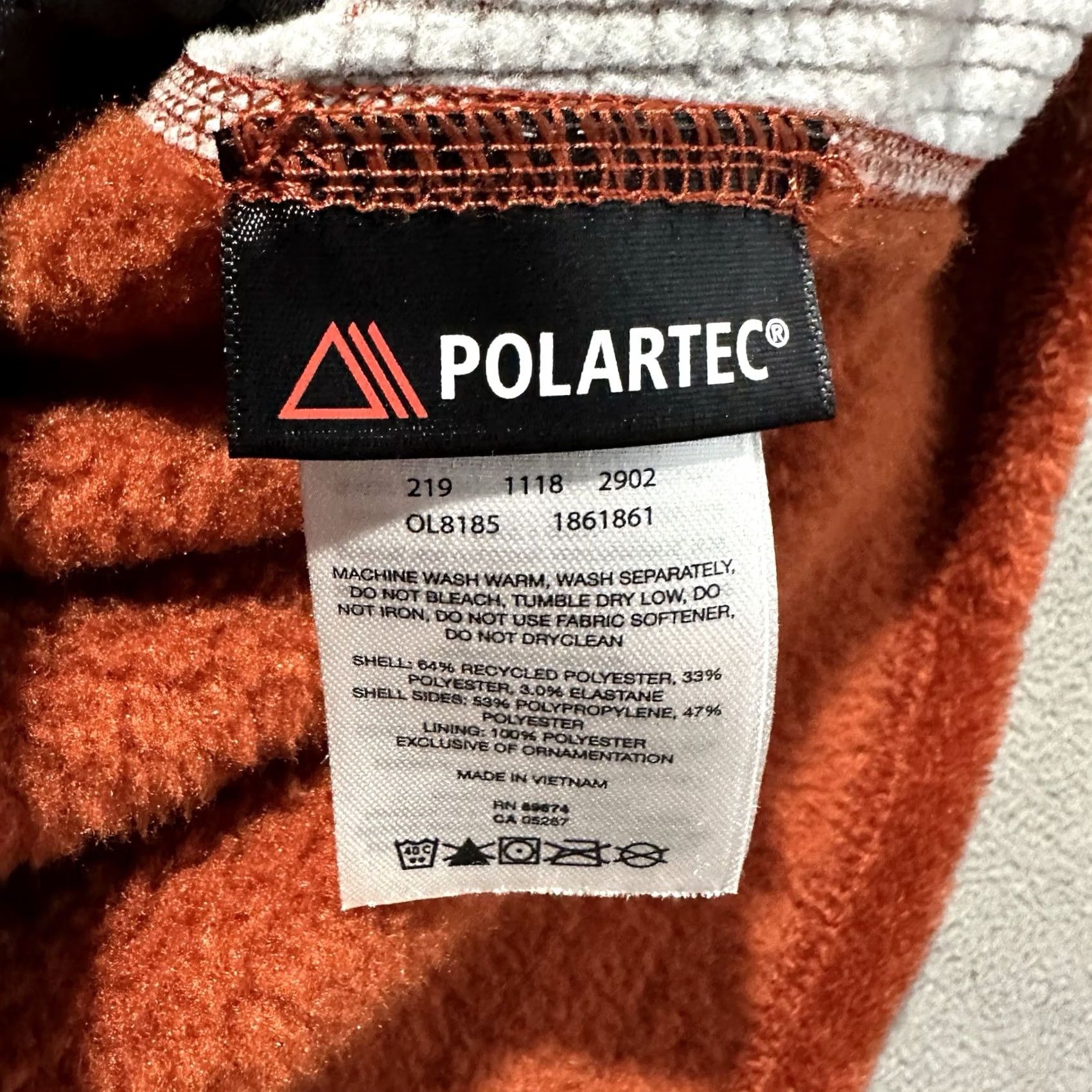 Mountain Hardwear Mountain Hardwear Jacket Womens Small Orange Monkey 2 Fleece Half Zip Polartec Size S / US 4 / IT 40 - 6 Thumbnail