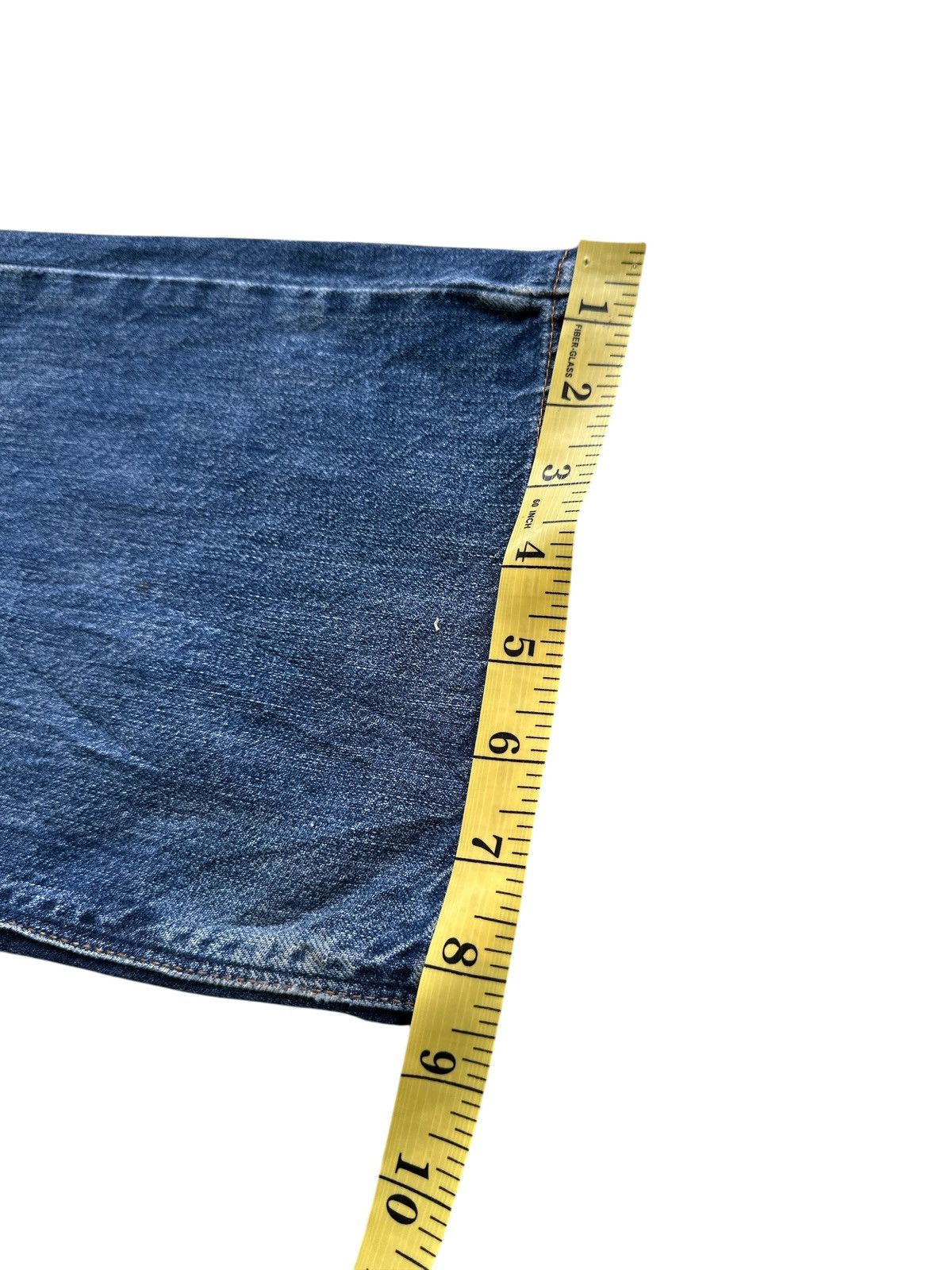 Kapital Trashed Edwin Embroid Distress Denim🎌💥 Size US 34 / EU 50 - 6 Thumbnail