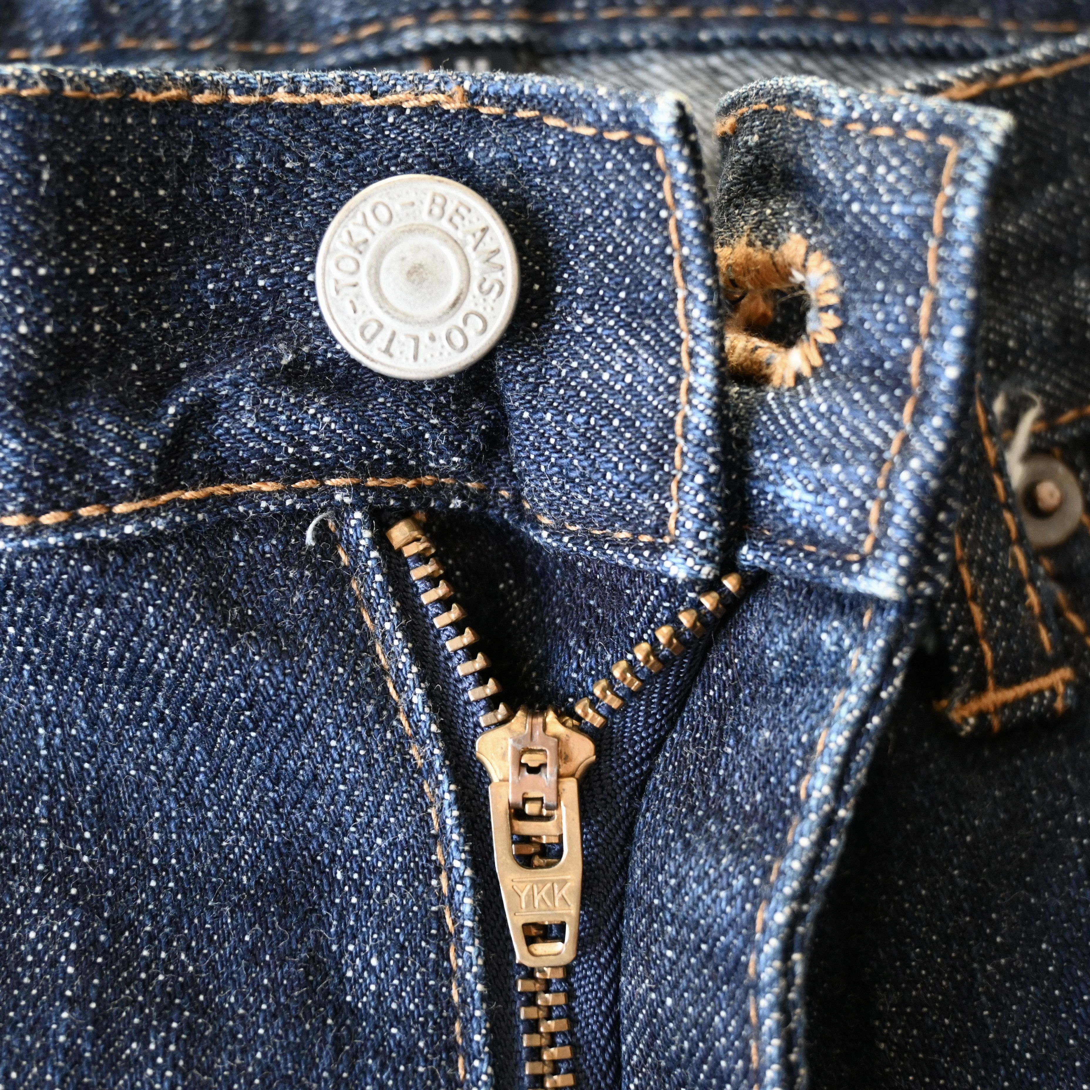 Beams Japan VTG 1990s BEAMS slim straight denim jeans, made in Japan Size US 32 / EU 48 - 15 Thumbnail