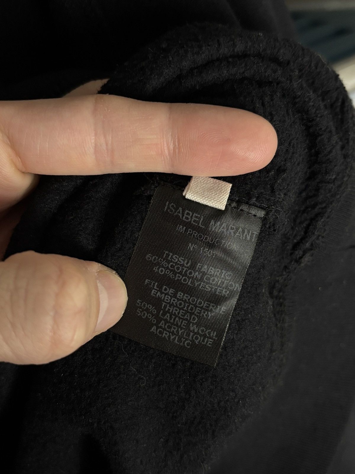 Isabel Marant Etoile Isabel Marant Etoile Fleece Textured Logo Boxy Sweatshirt Size S / US 4 / IT 40 - 10 Thumbnail
