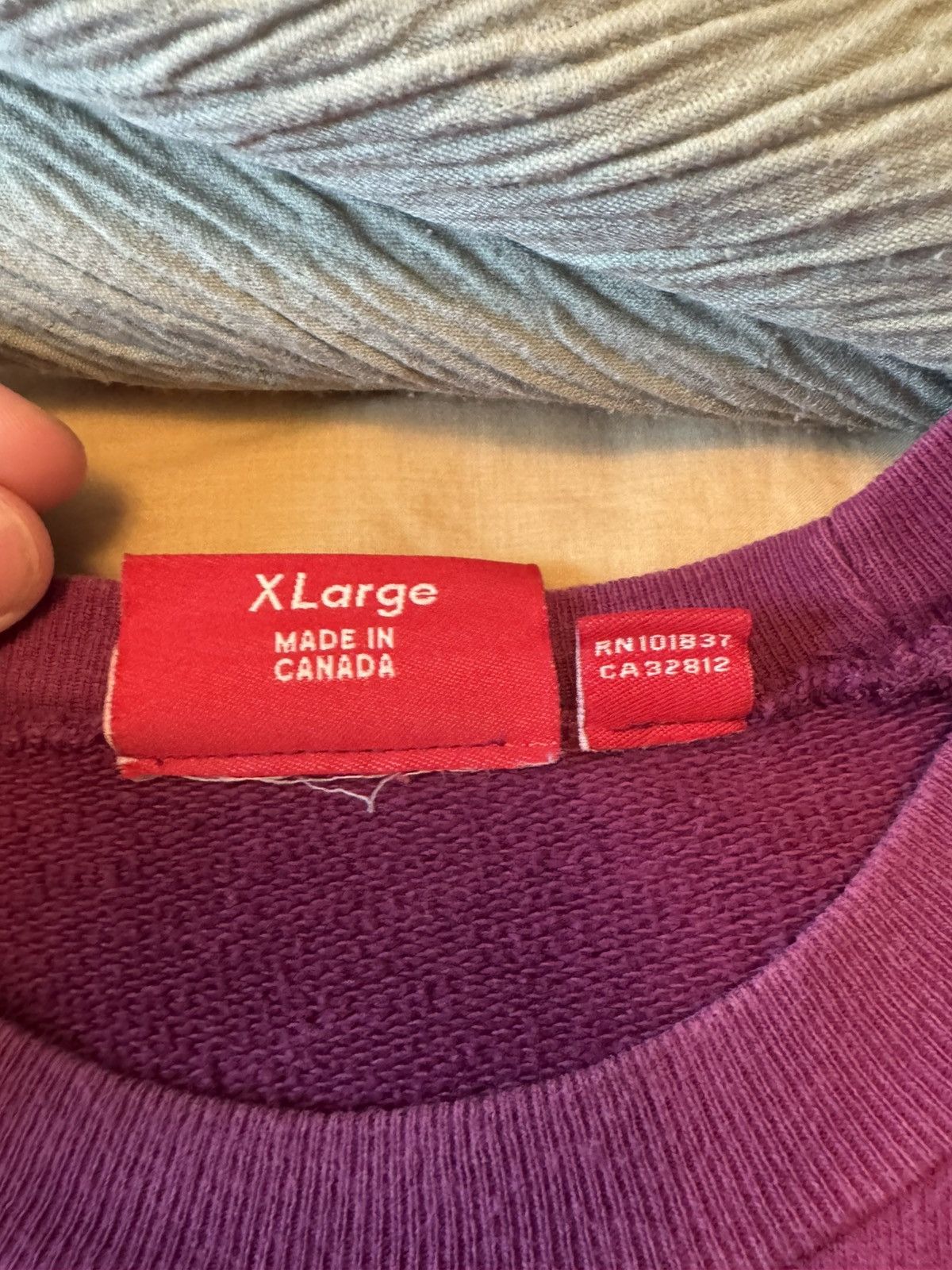 Supreme Supreme 07 teal on magenta screen print box logo crewneck Size US XL / EU 56 / 4 - 2 Thumbnail