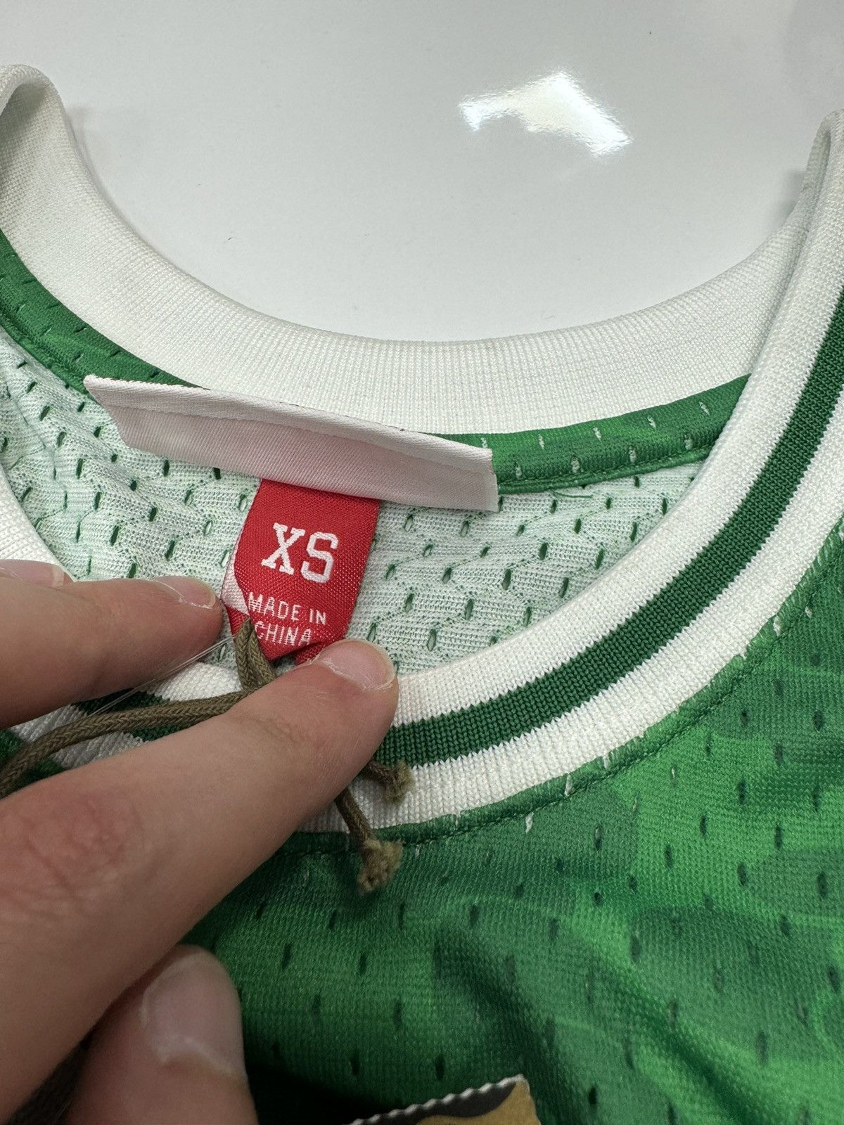 Bape × Mitchell & Ness Bape x Mitchel & Ness Boston Celtics Jersey Size US XS / EU 42 / 0 - 4 Thumbnail