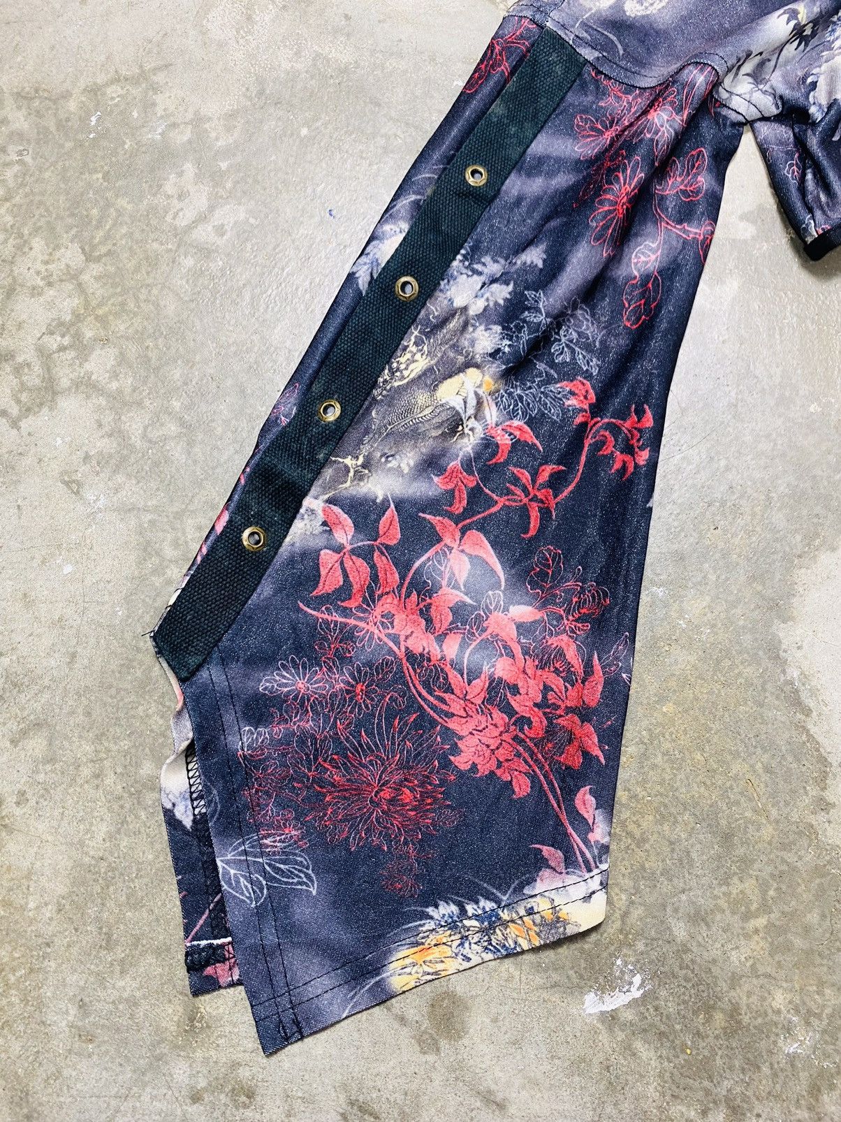 If Six Was Nine A08 Rare-Ozz On Hikozoh Long Sleeve Lace Up Crop Top Size S / US 4 / IT 40 - 7 Thumbnail