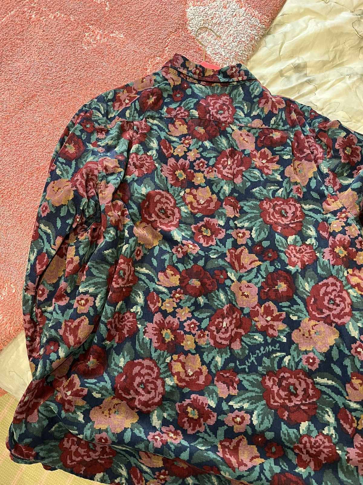 Supreme Supreme Digi Floral Corduroy Shirt Size US XL / EU 56 / 4 - 3 Thumbnail