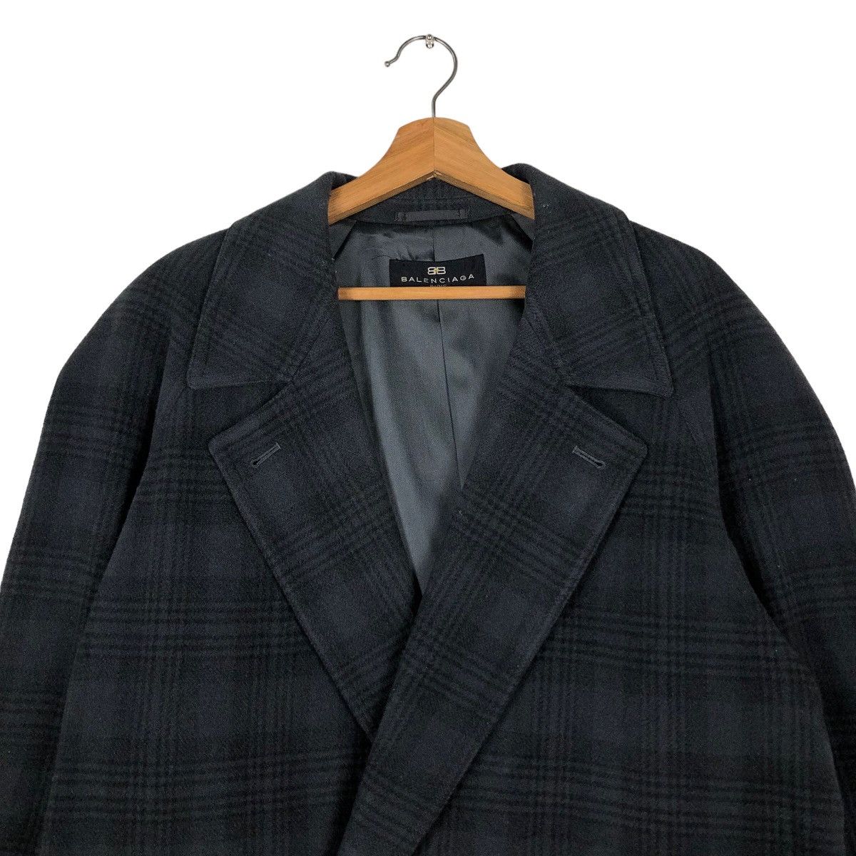 Balenciaga 🔥Vintage Wool Jacket Balenciaga Paris Double Breast Casual Size US M / EU 48-50 / 2 - 2 Thumbnail