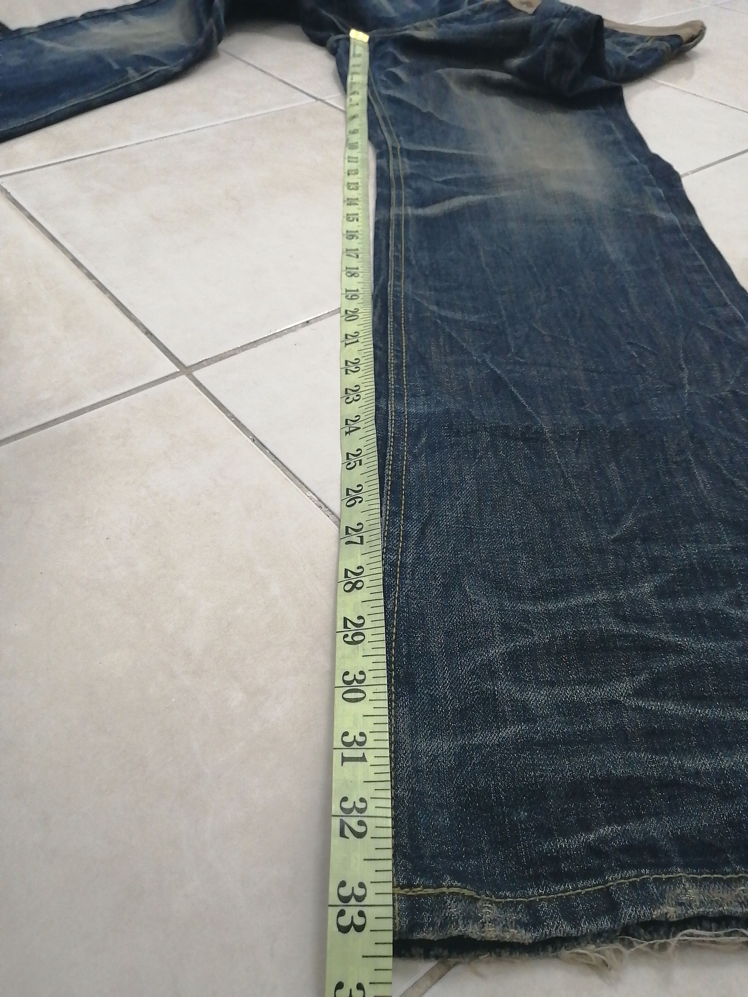 Indian Motorcycle Indian Motercycles distress jean Size US 31 - 7 Thumbnail