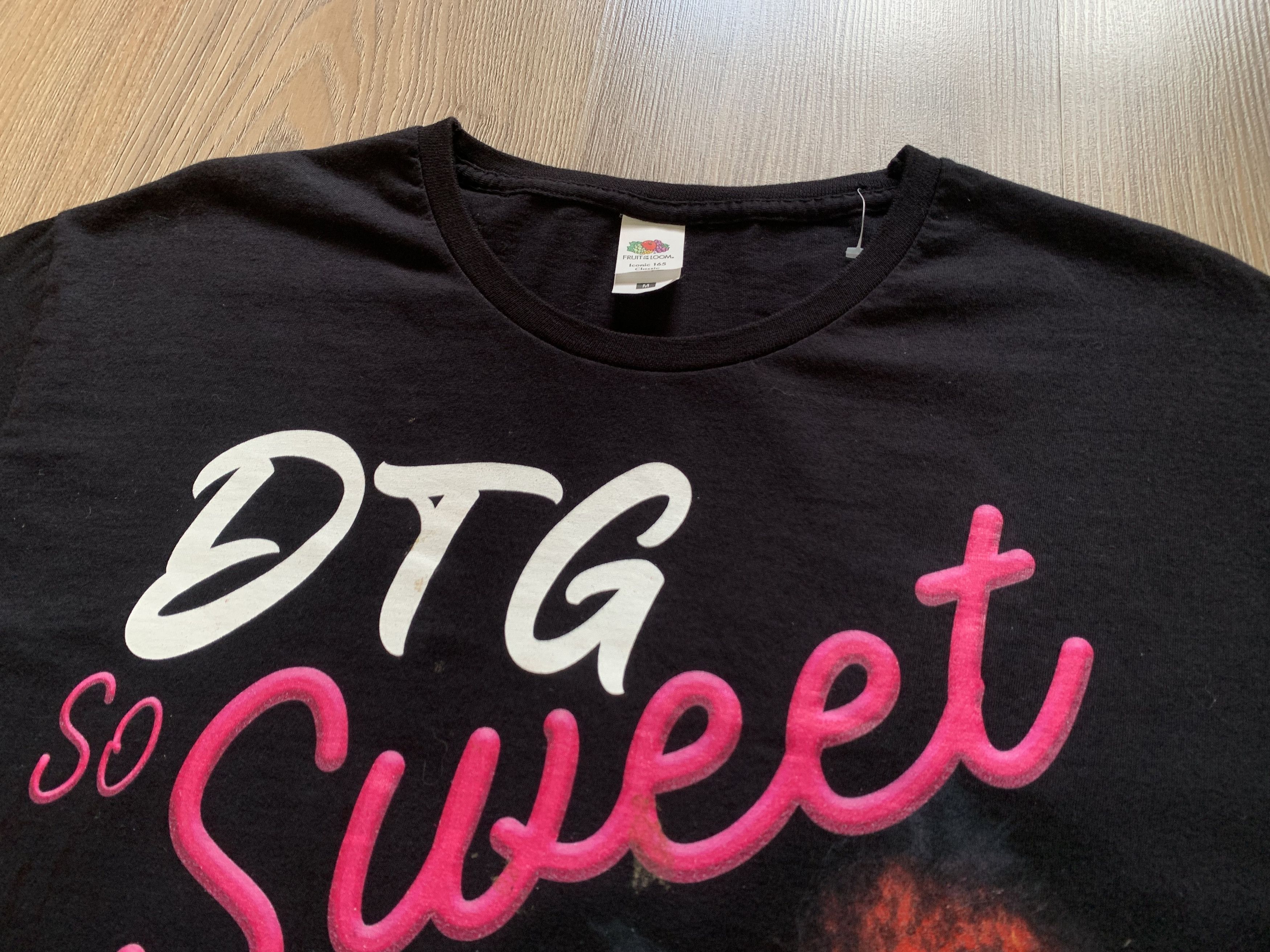 Fruit Of The Loom Fruit Of The Loom Candy Black Printed T Shirt Size US M / EU 48-50 / 2 - 4 Thumbnail