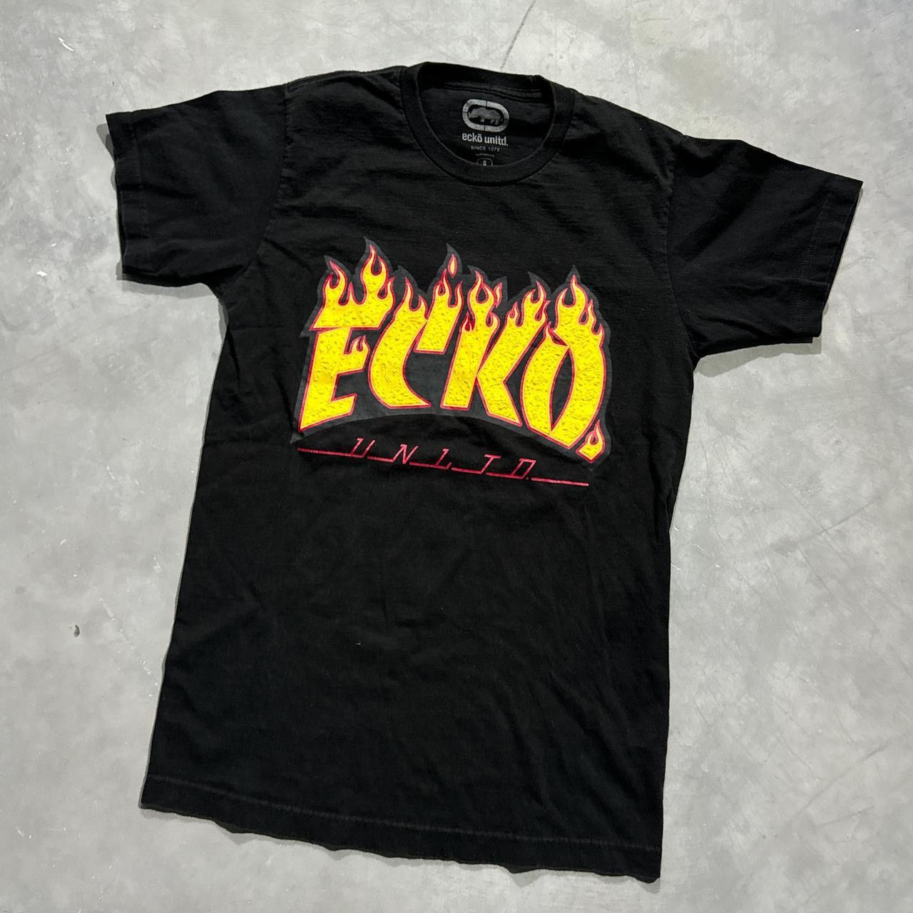 Ecko Unltd. 2000s Ecko Flame T Shirt Size US S / EU 44-46 / 1 - 2 Thumbnail
