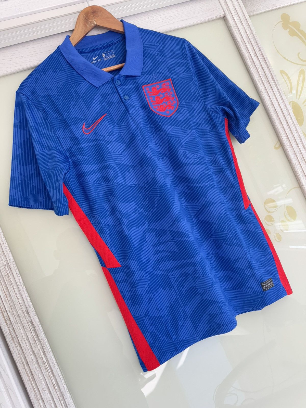Nike England 2020-2021 Away Soccer Jersey Football Kit Shirt Size US M / EU 48-50 / 2 - 5 Thumbnail