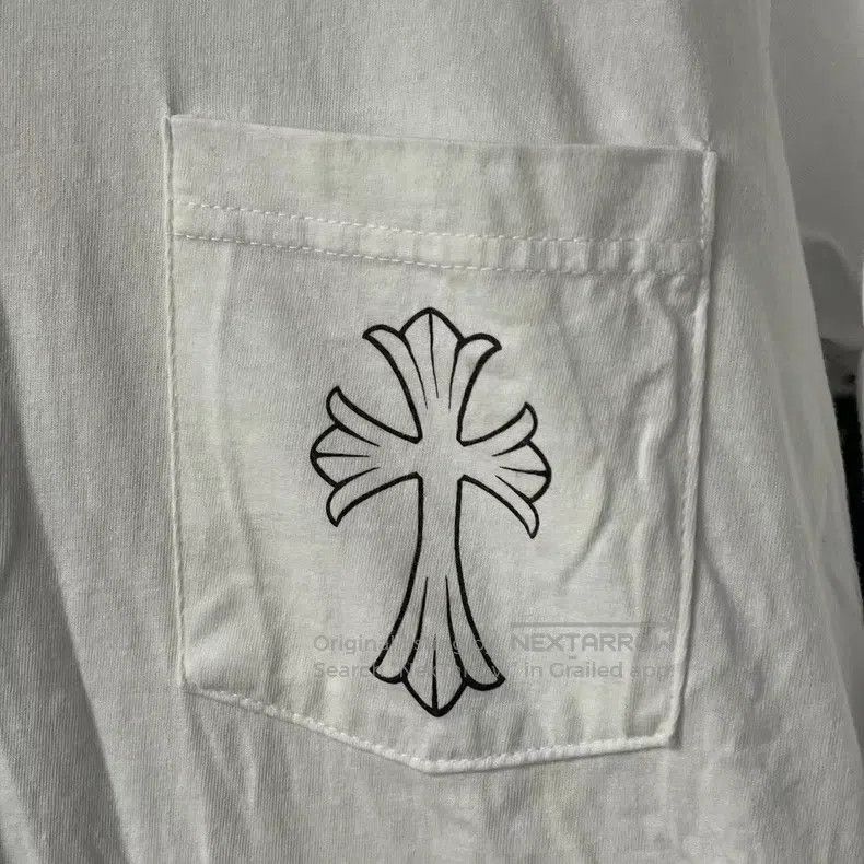 Chrome Hearts CHROME HEARTS Size S Sketch Cross Scroll White Long-Sleeved Size US S / EU 44-46 / 1 - 2 Thumbnail