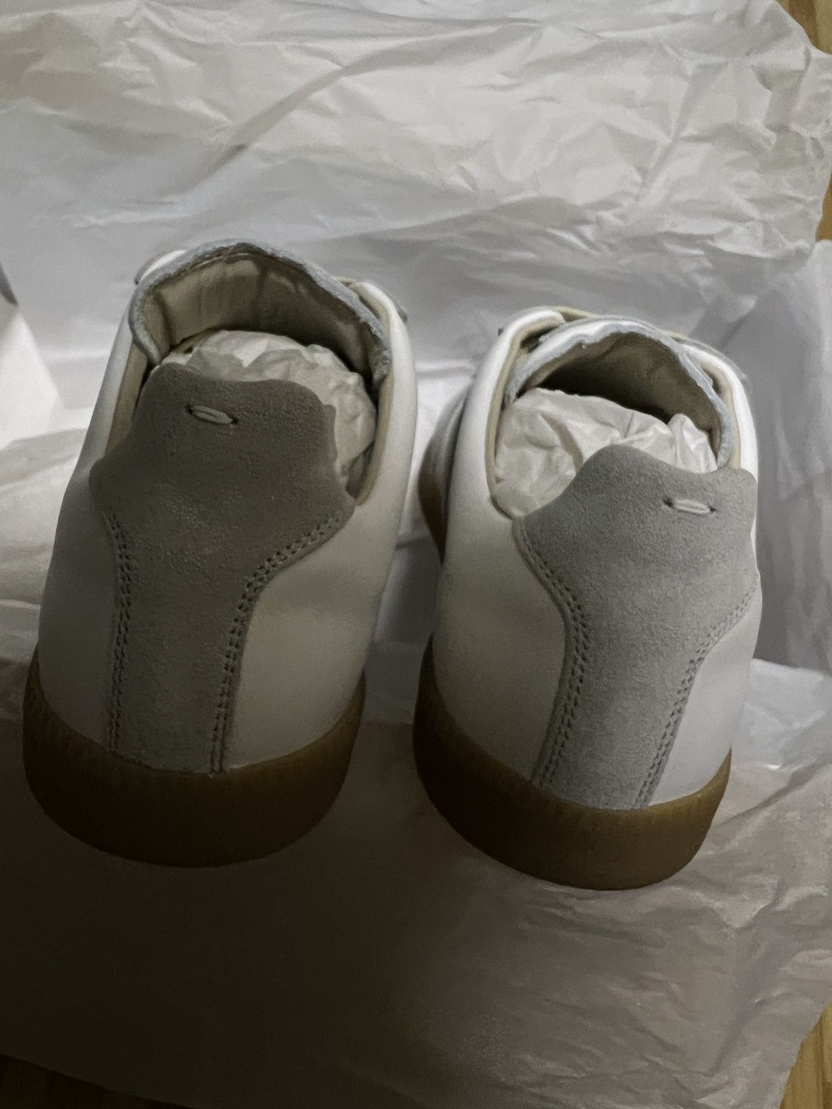 Maison Margiela Maison Margiela Replica OG White GAT Germna Army Trainer Size US 7.5 / EU 40-41 - 8 Thumbnail