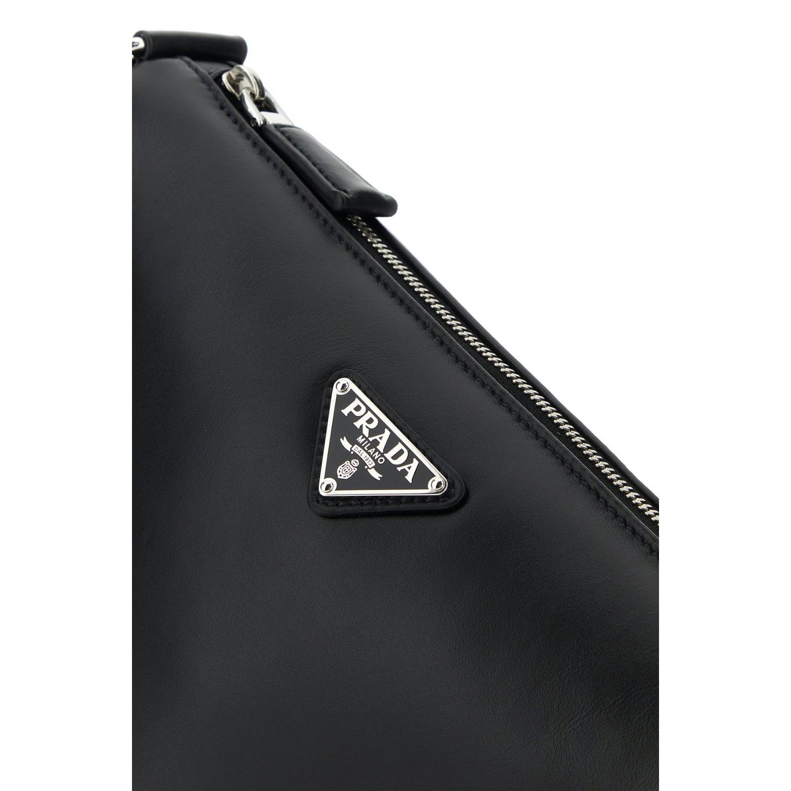Prada PRADA Triangle Black Crossbody Bag New & Authentic Size ONE SIZE - 4 Thumbnail