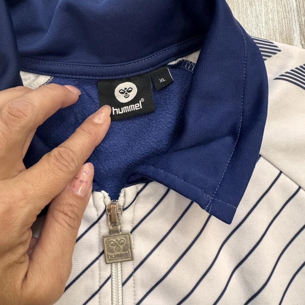 Hummel Hummel Beck Half Zip Pullover Jacket Blue Men’s size XL Size US XL / EU 56 / 4 - 2 Thumbnail