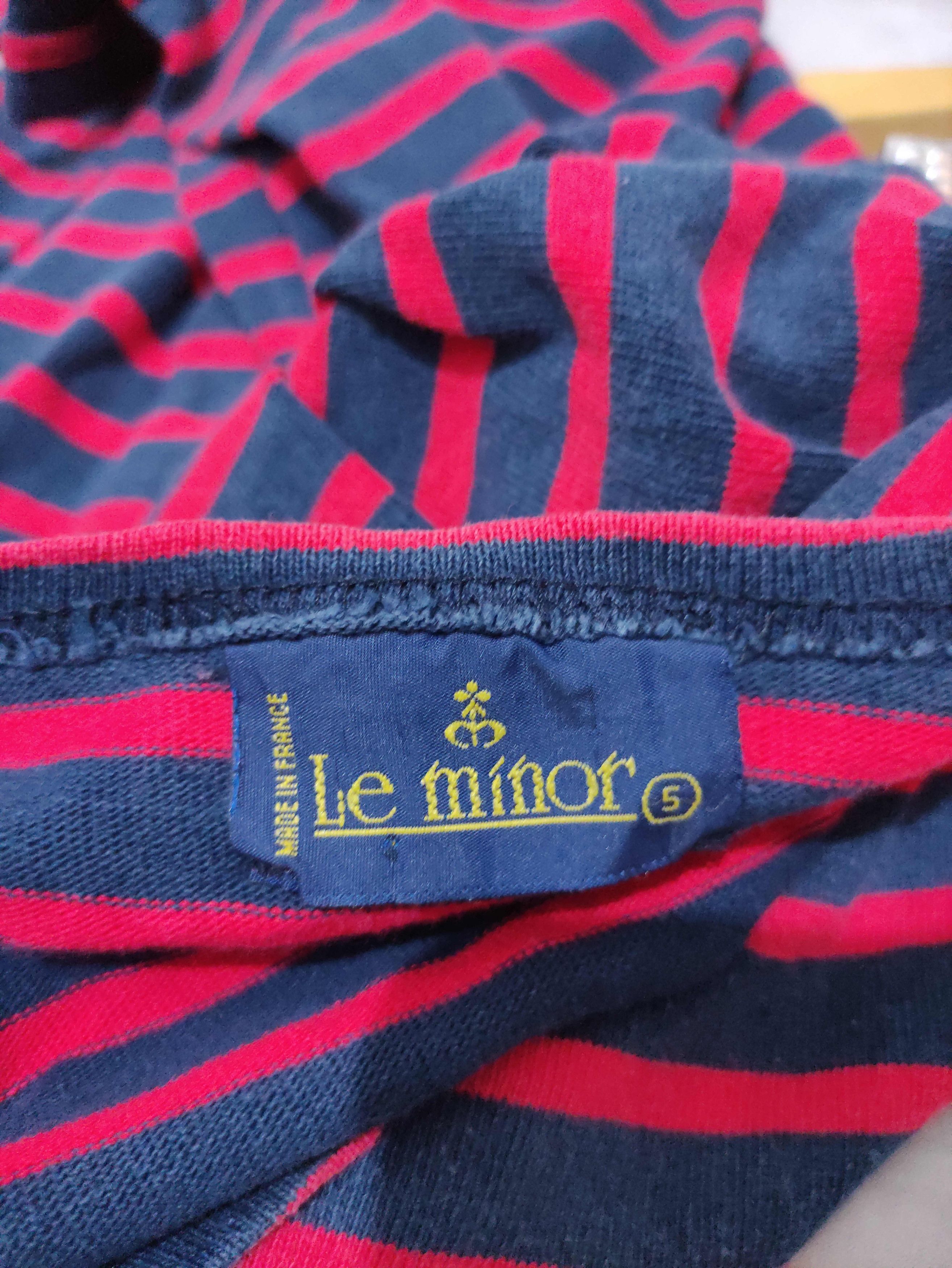 Other Vintage 90's Le Minor x Asap Rocky Striped Blue Long Sleeve Size S / US 4 / IT 40 - 4 Thumbnail