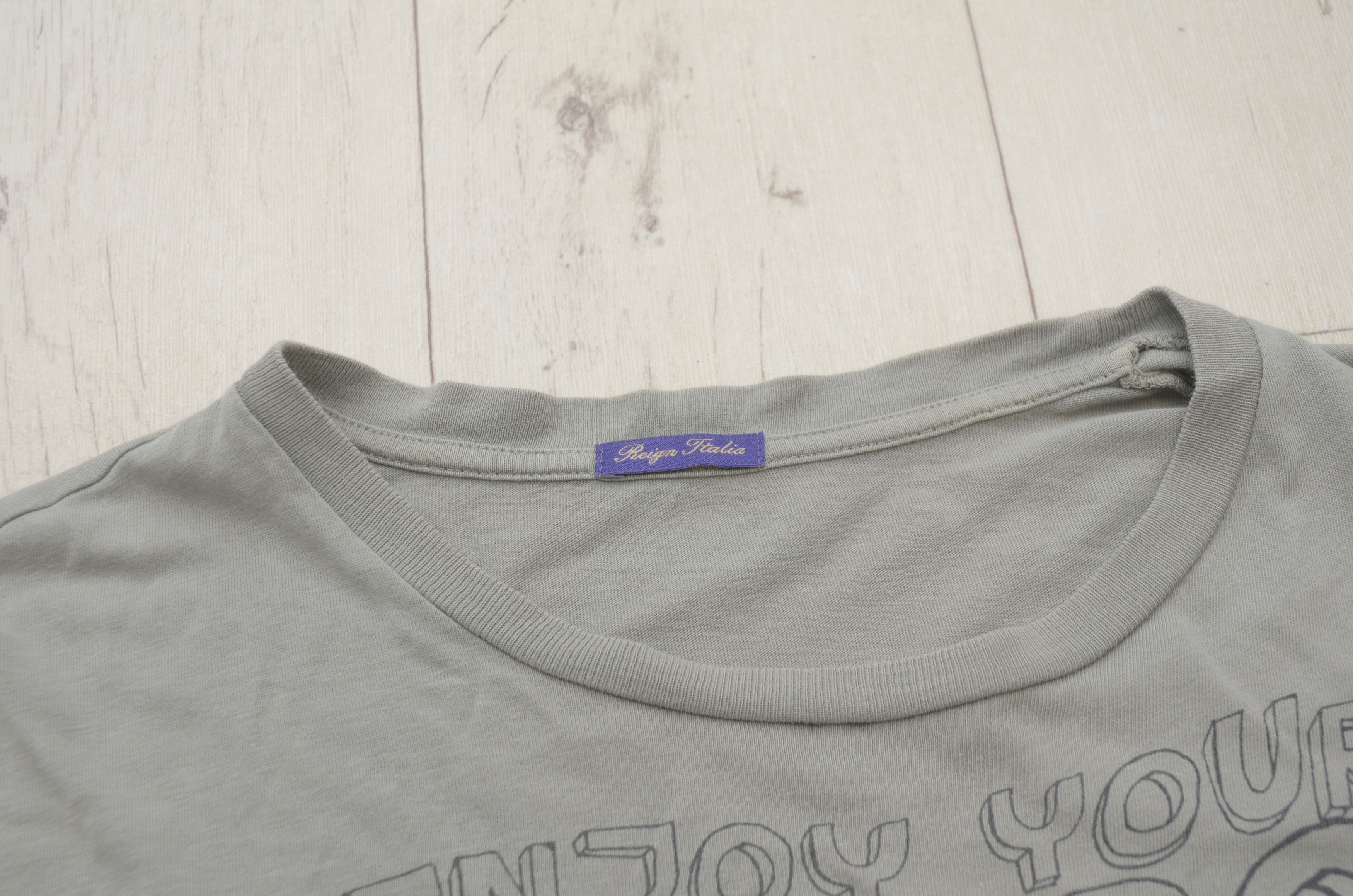 Designer Reign Italia ENJOY YOUR FREEDOM Fiat 500 print t-shirt tee Size US L / EU 52-54 / 3 - 7 Thumbnail