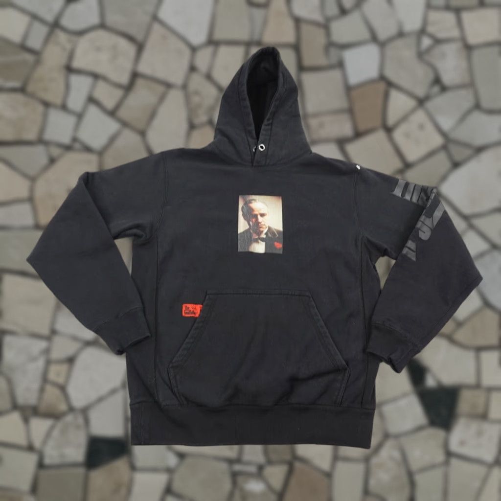 Palace The Godfather Hoodie Mens Small Black Shoe Palace Vito Corleone Movie Sweatshirt Size US S / EU 44-46 / 1 - 1 Thumbnail