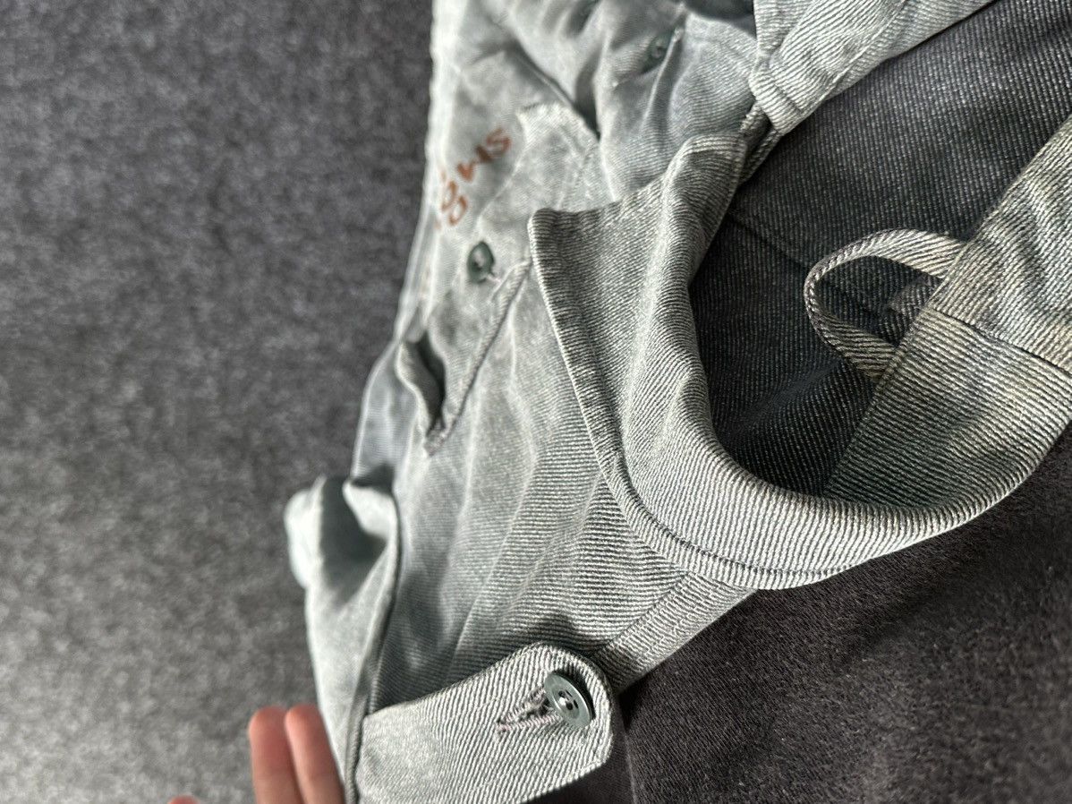 Japanese Brand VINTAGE 🚨 SMOKE-DOPE denim jacket distressed rare custom 80s Size US L / EU 52-54 / 3 - 6 Thumbnail