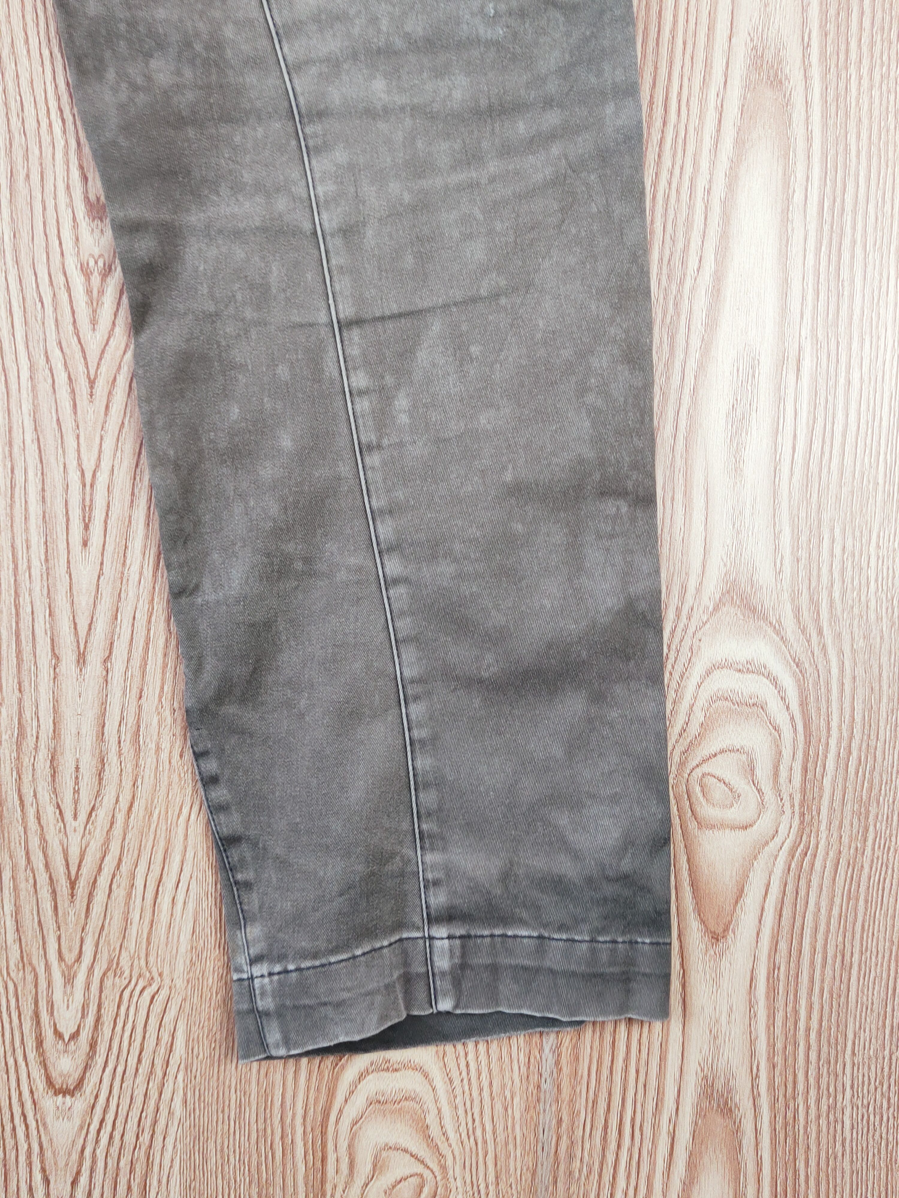 Japanese Brand Xebec Dark Gray Faded Multipocket Tactical Cargo Pants #W623 Size US 31 - 12 Thumbnail