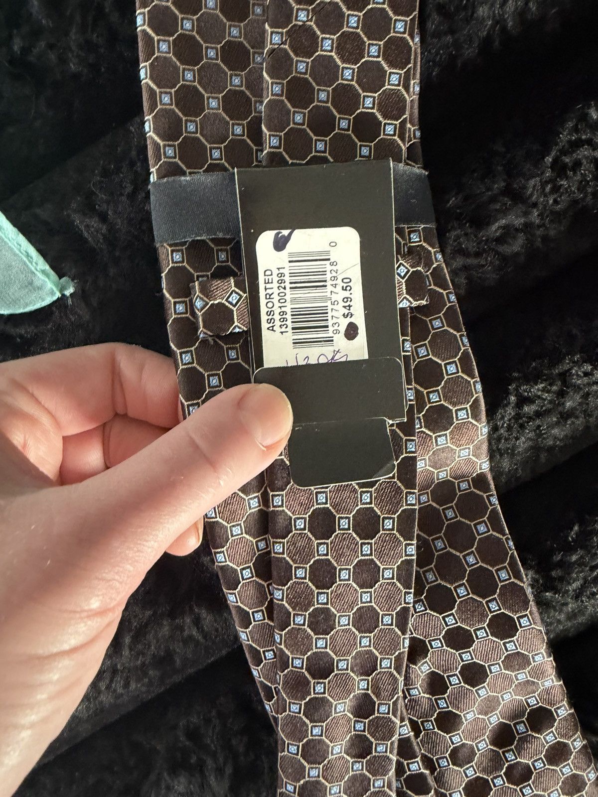 Other NWT Kenneth Roberts Platinum Edition Geometric Silk Tie Size ONE SIZE - 3 Thumbnail