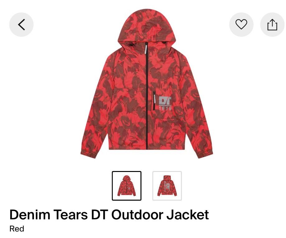 DENIM TEARS Denim Tears DT Outdoor Jacket Size US L / EU 52-54 / 3 - 1 Thumbnail
