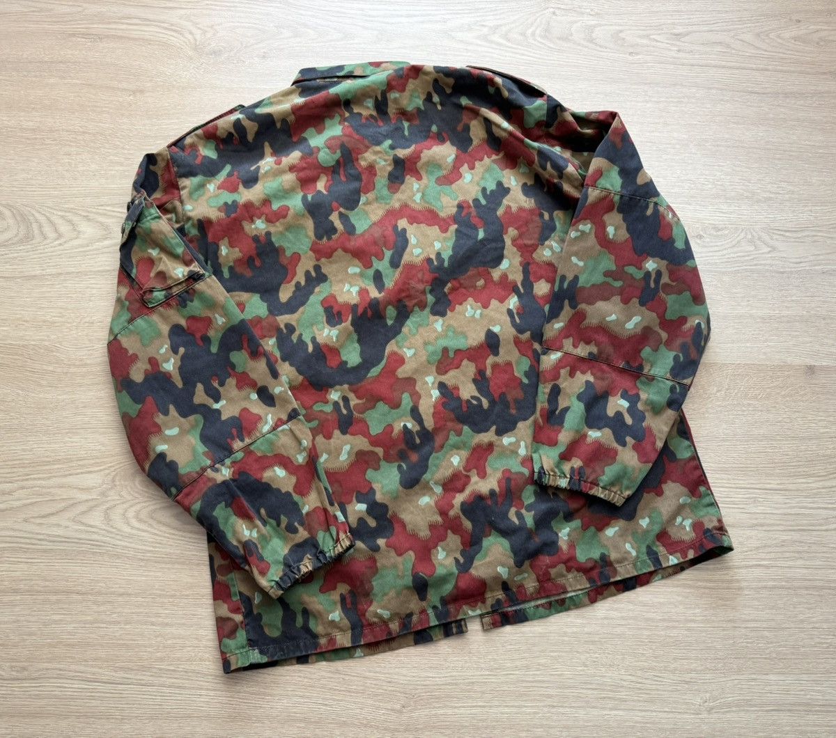 Vintage Vintage 80-90’s Rare Bundeswehr German Army Camo Jakcet Size US XL / EU 56 / 4 - 5 Thumbnail
