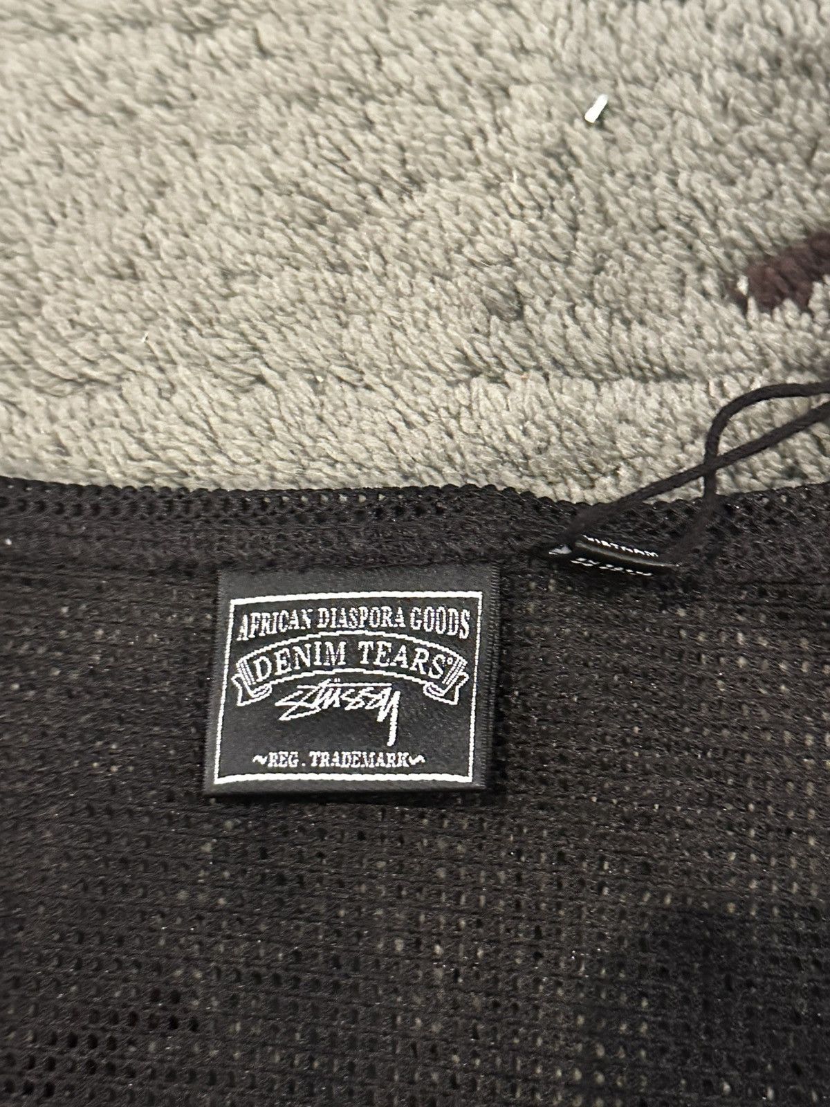 DENIM TEARS × Stussy DS Denim Tears Stussy Double S Wreath Gym Tank Black Size US S / EU 44-46 / 1 - 5 Thumbnail
