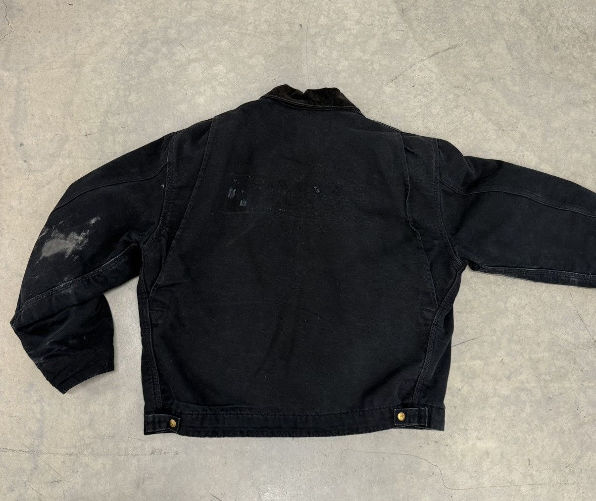 Carhartt Vintage Carhartt Detroit Jacket Black Size US XL / EU 56 / 4 - 3 Thumbnail