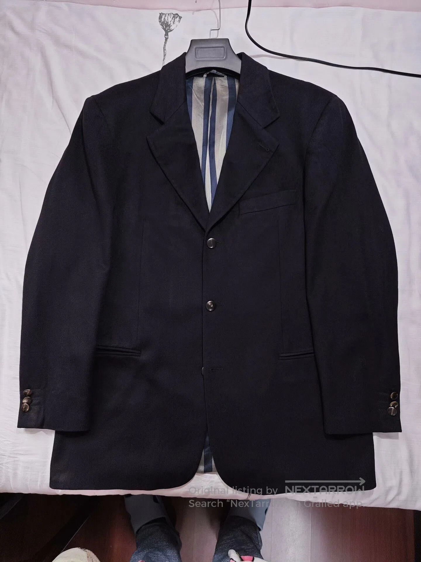 Hugo Boss Hugo Boss Loro Piana Wool Suit. Size US L / EU 52-54 / 3 - 5 Thumbnail