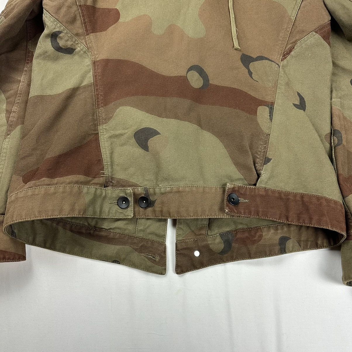 Boris Bidjan Saberi 11 By Boris Bidjan Saberi Camo Denim Jacket Size US L / EU 52-54 / 3 - 7 Thumbnail