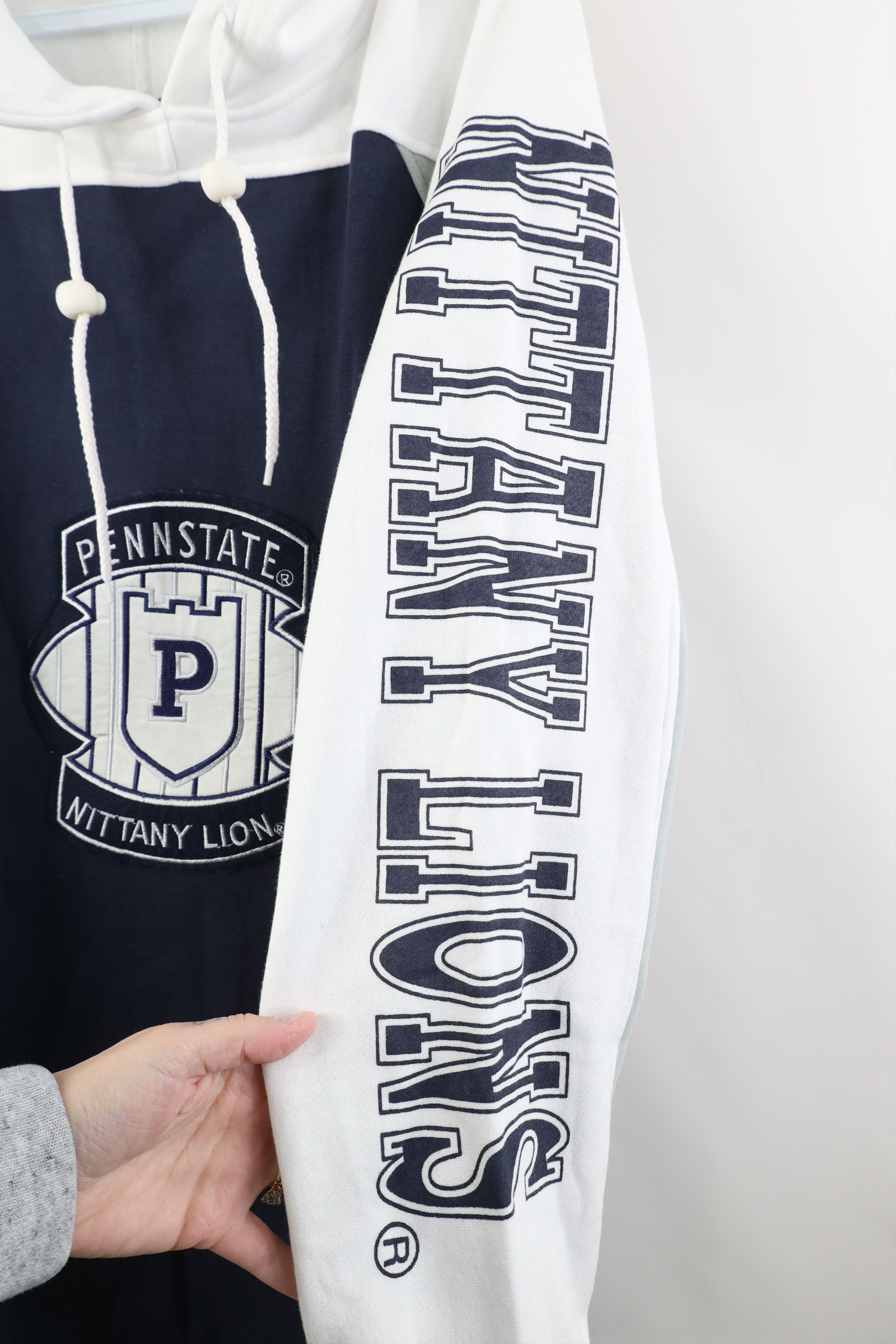 Vintage Deadstock Vintage 90s State University Hoodie Sweatshirt Size US XL / EU 56 / 4 - 9 Thumbnail