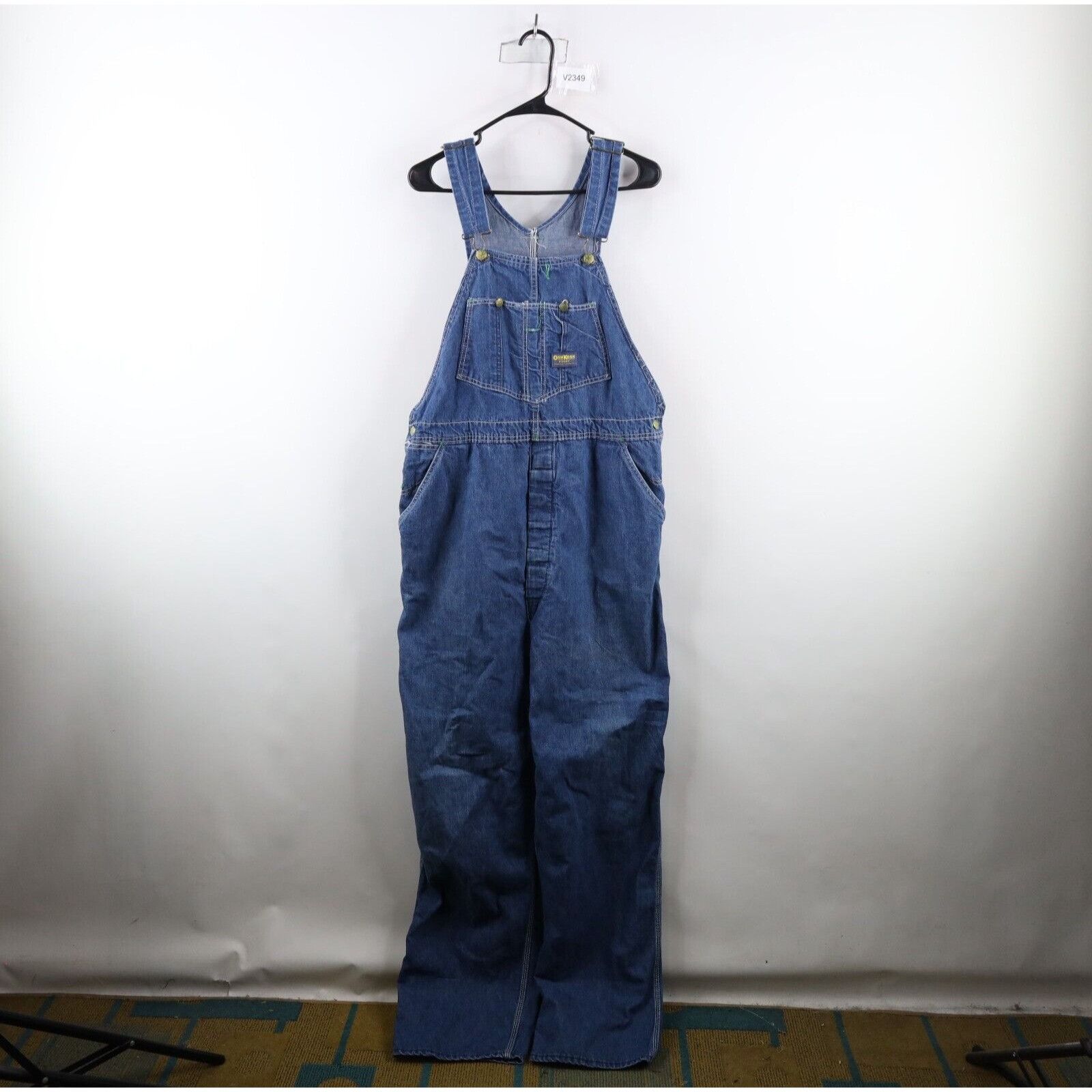 Vintage oshkosh Union made sanfornized vestbak denim selling bibs