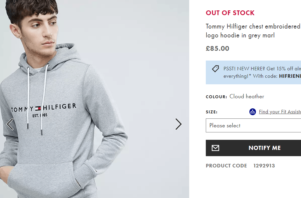 Tommy Hilfiger Tommy Hilfiger Heritage Hoodie Size US S / EU 44-46 / 1 - 2 Thumbnail