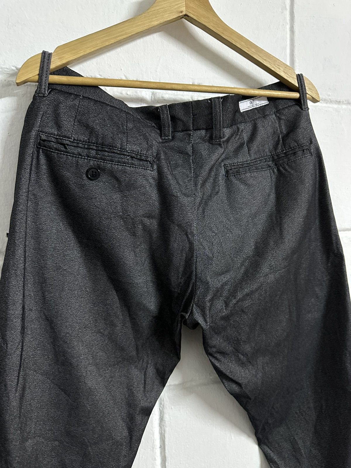 Japanese Brand × semanticdesign Semantic Design Gray Metallic Casual Pant Size US 33 - 16 Thumbnail