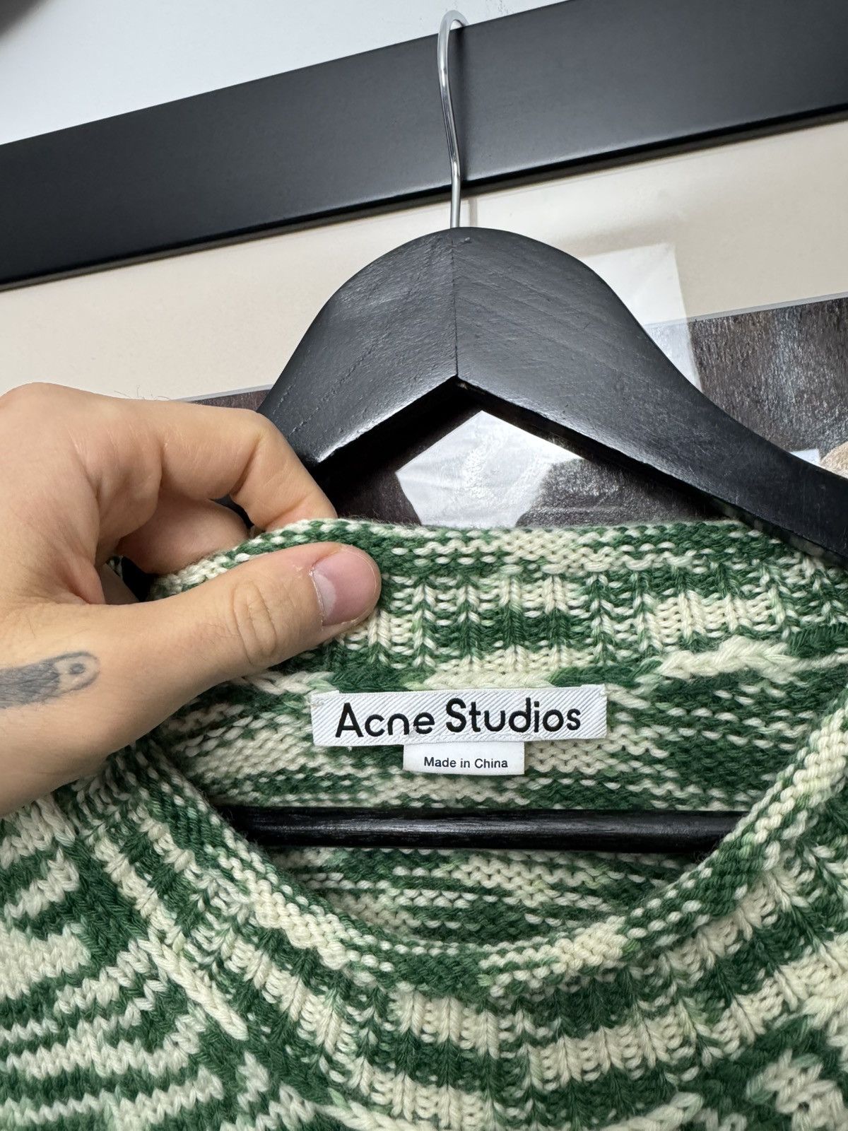 Acne Studios Acne Studios Wool Sweater Designer Distressed Oversize Boxy Size US M / EU 48-50 / 2 - 6 Thumbnail