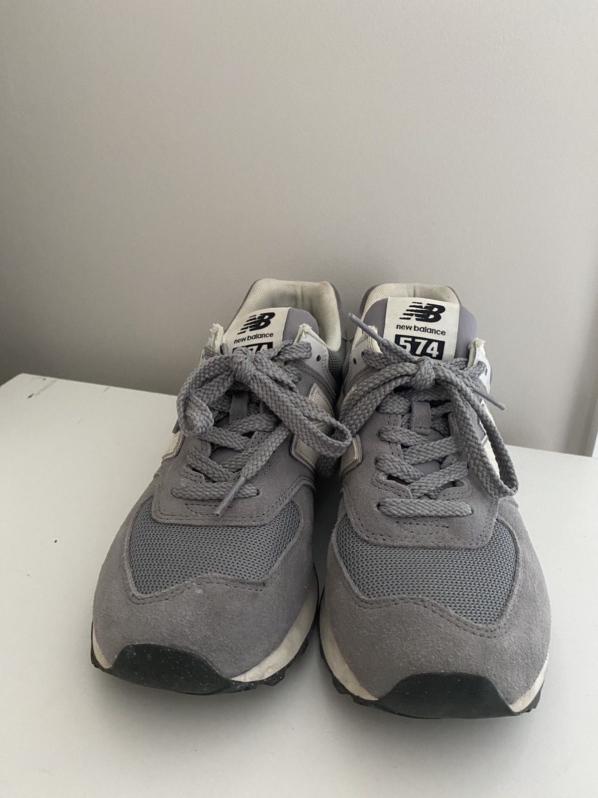 New Balance New Balance 574 ‘Grey Off White’ - Size US 8 Size US 8 / EU 41 - 7 Thumbnail