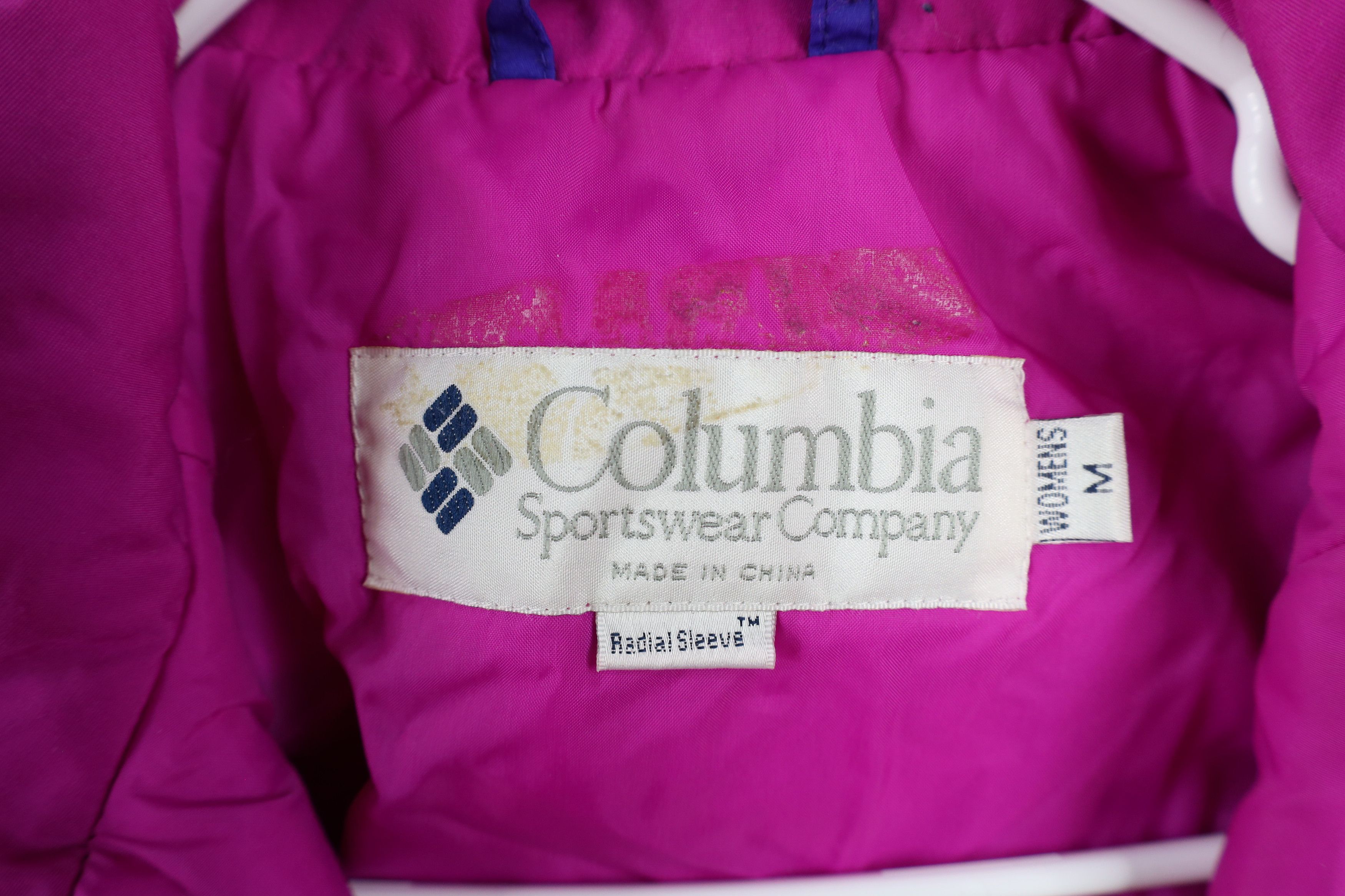 Columbia × Vintage Vintage 90s Columbia Distressed Insulated Belted Snow Suit Size M / US 6-8 / IT 42-44 - 14 Thumbnail