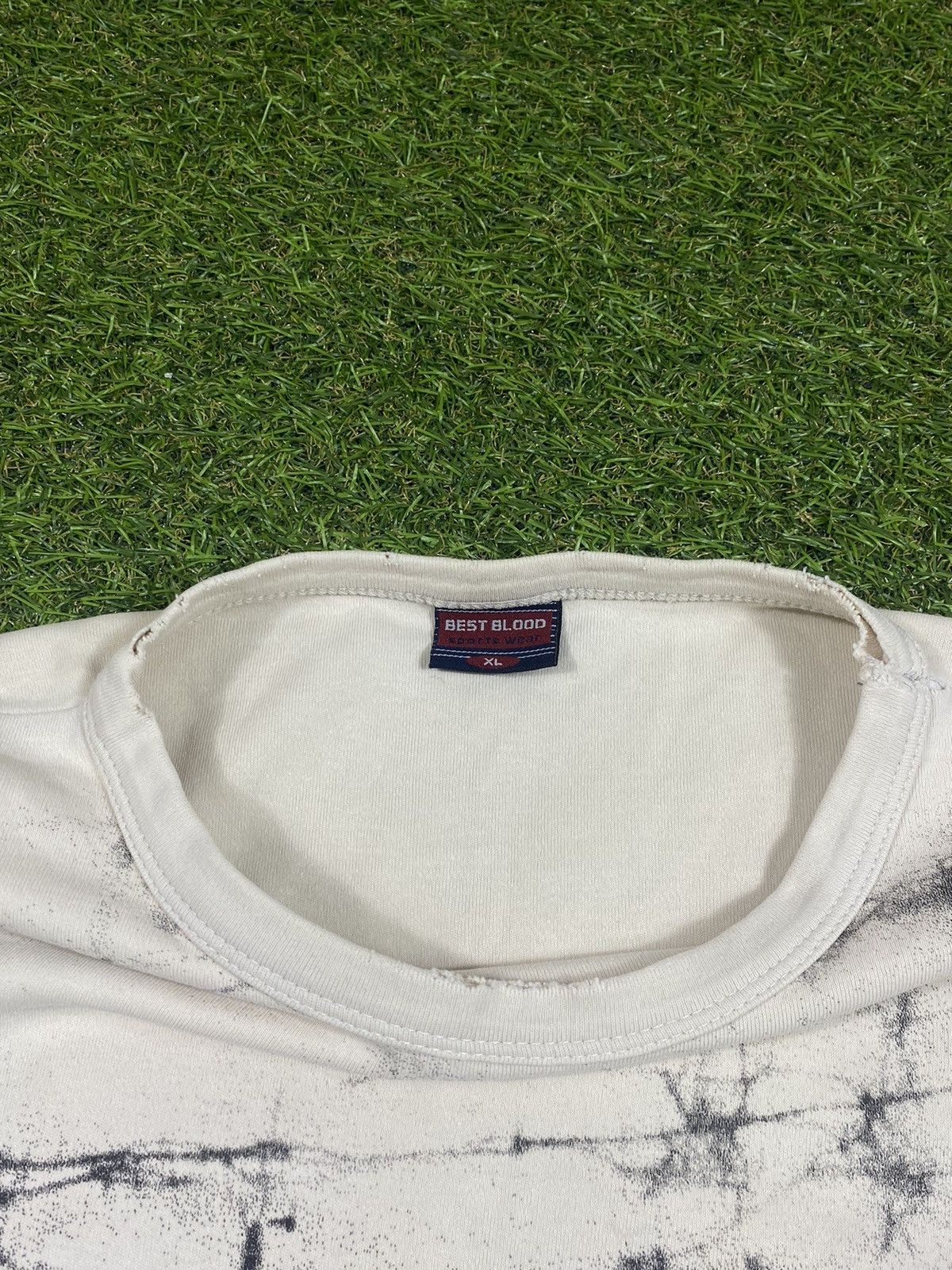 Vintage Vintage Y2K Avant Garde long sleeve tee streetwear size XL Size US XL / EU 56 / 4 - 6 Thumbnail