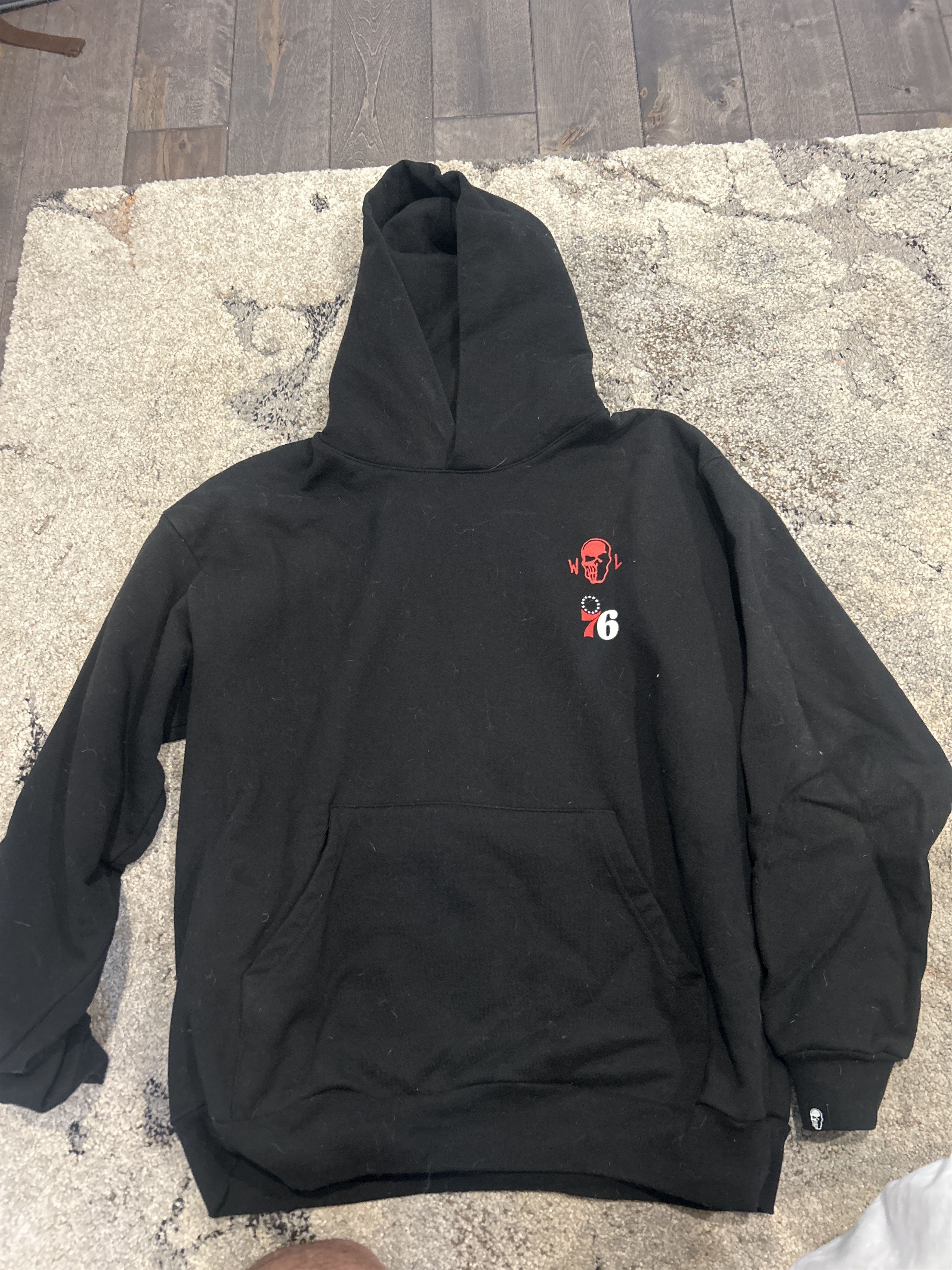 image of Warren Lotas Sixers Collab in Black, Men's (Size XL)