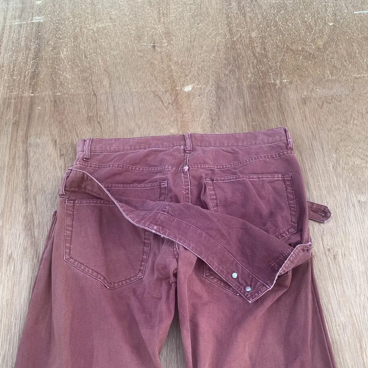 Japanese Brand × RAGEBLUE × Seditionaries 🍁GRAILS🍁RAGEBLUE JEANS FADED DOUBLEWAIST DUCK CANVAS PANTS Size US 32 / EU 48 - 10 Thumbnail